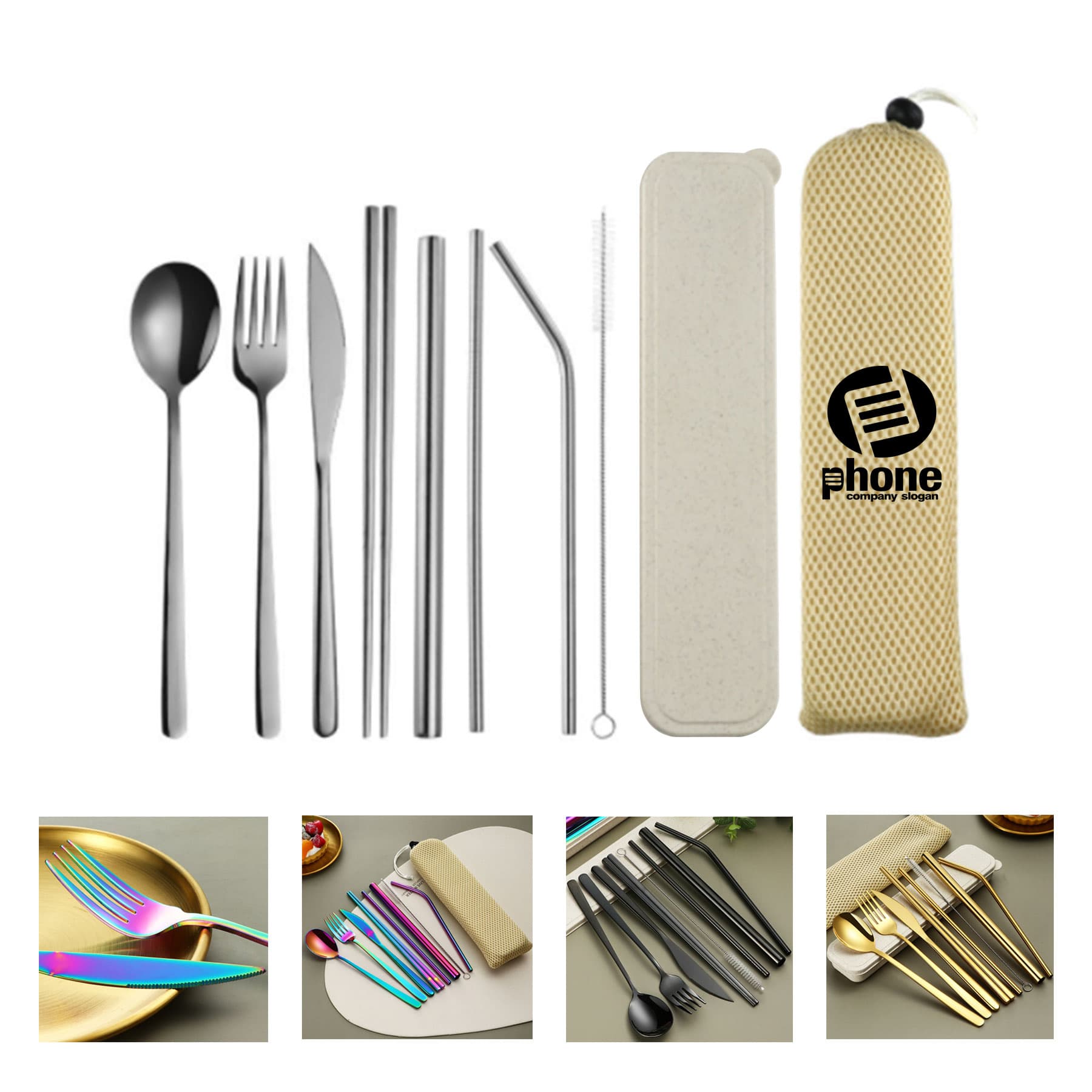 Wheat Straw Cutlery Set