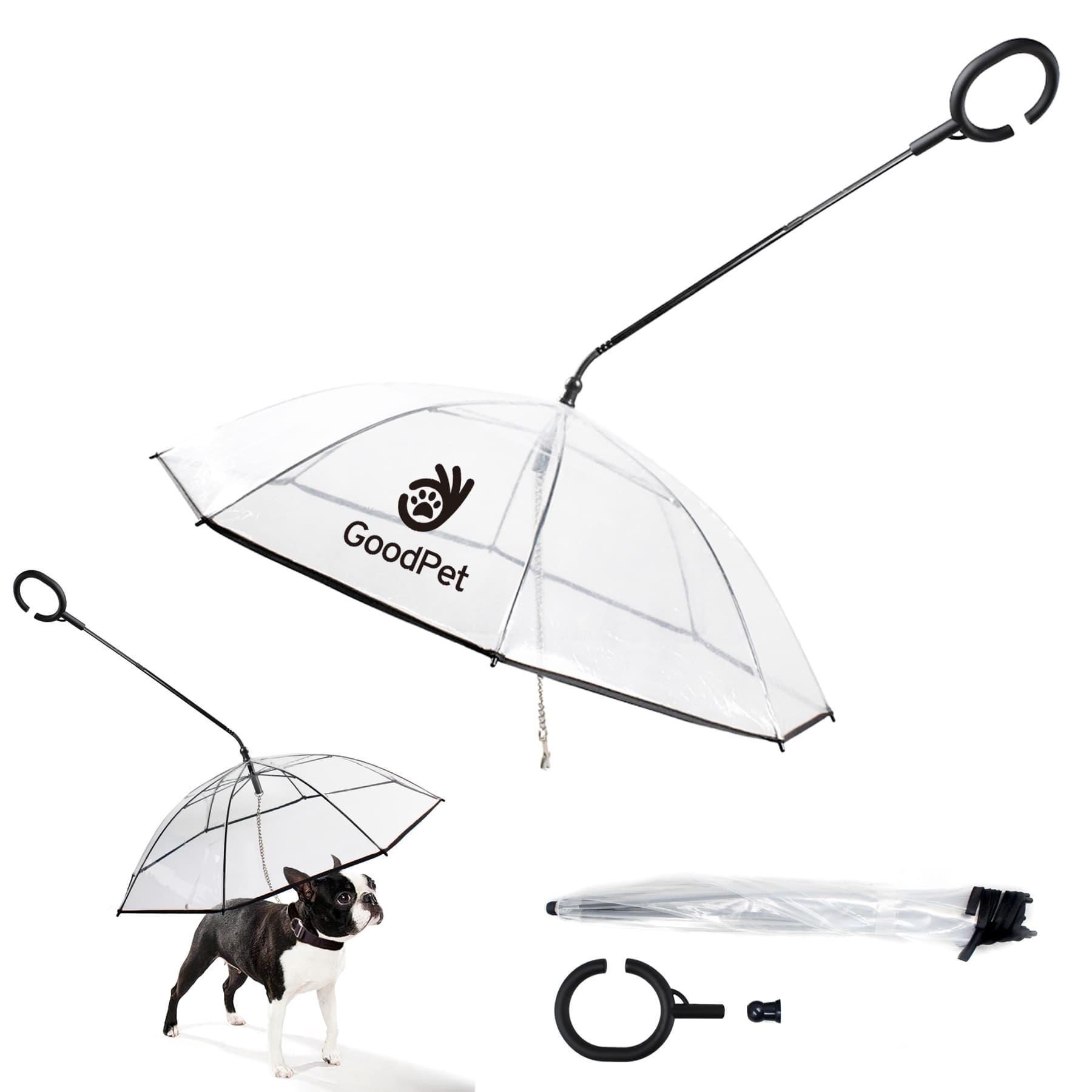 Pet Dog Umbrella w/Leash