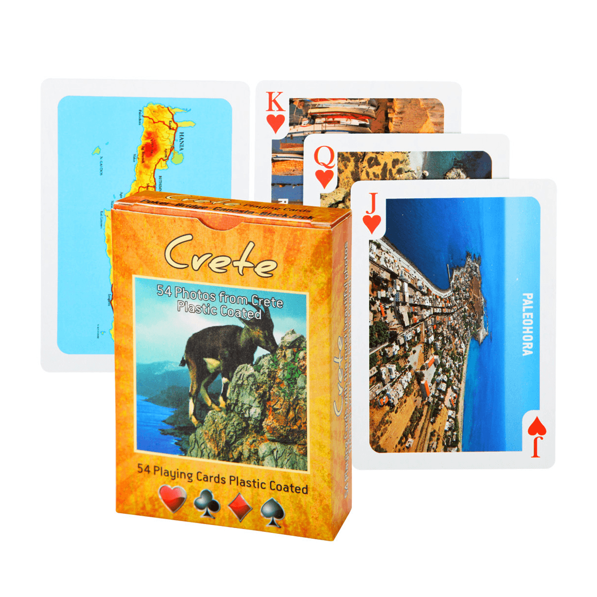 4-Color Poker Size Playing Cards