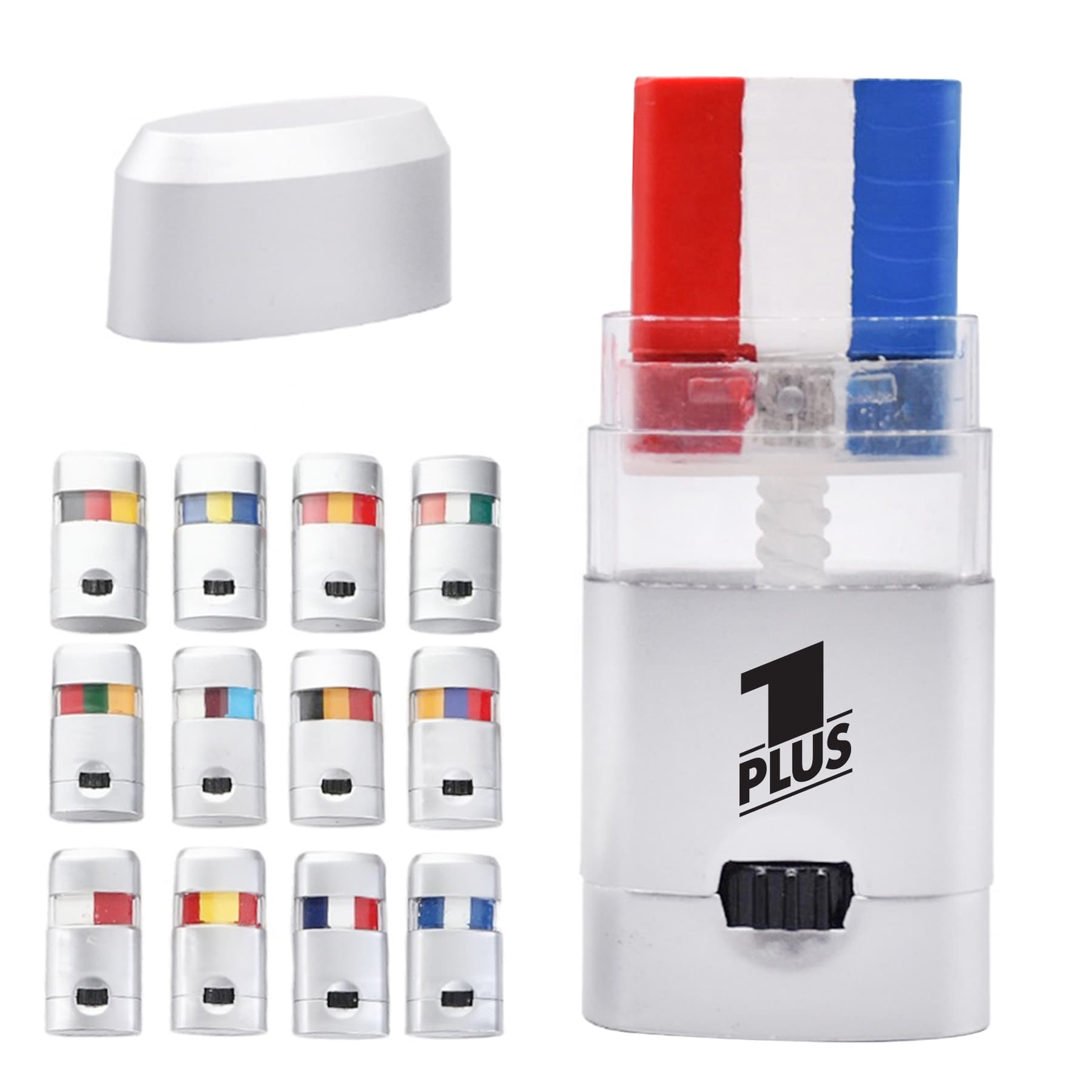 Lighter Shape National Flag Face Paint