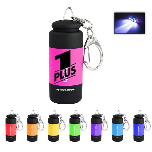 Usb Charger Flashlight Keychain