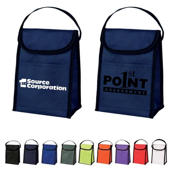 Convenient nonwoven lunch bags 