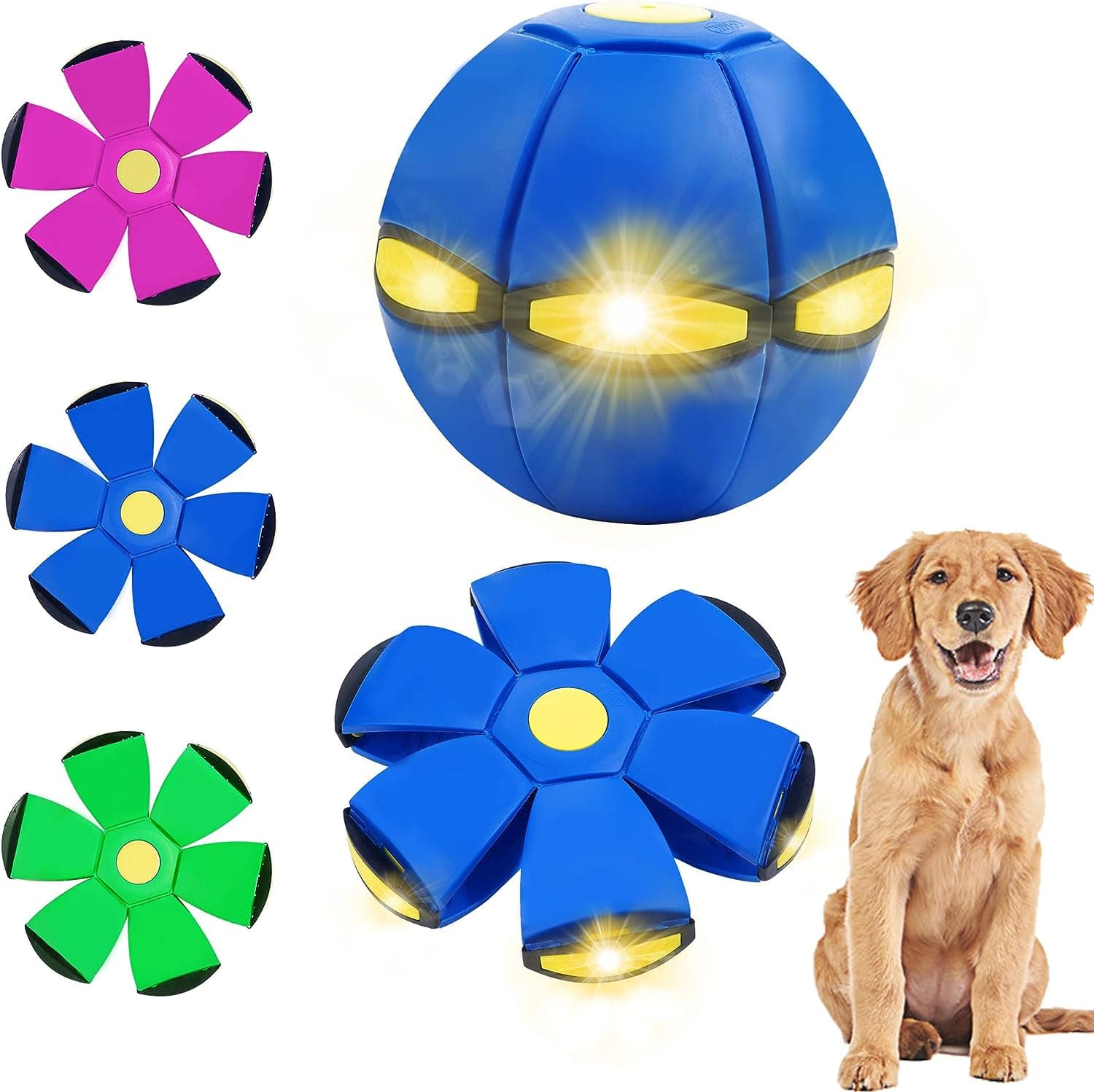 Doggy Flying Saucer Disc Ball