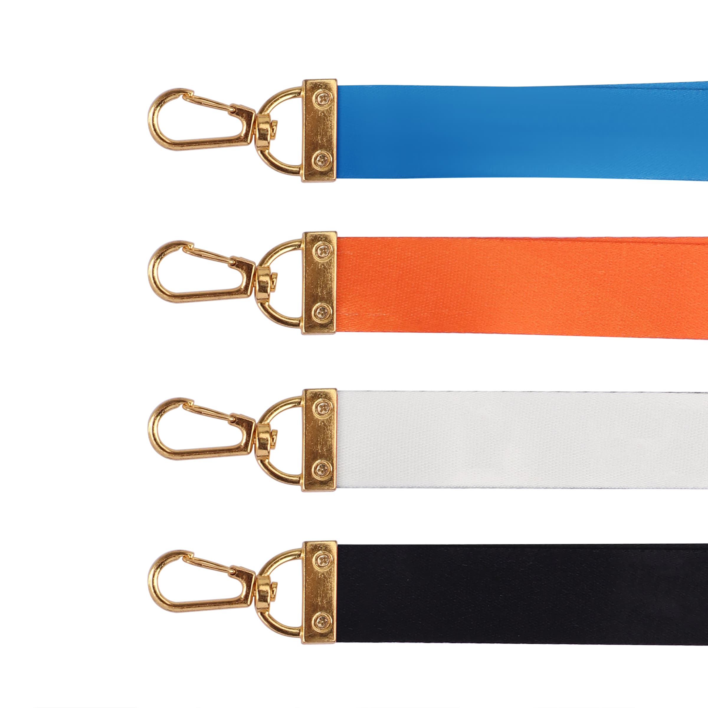 3/4" Full Color Polyester Lanyard w/ Gold Swivel J Hook thumbnail 2