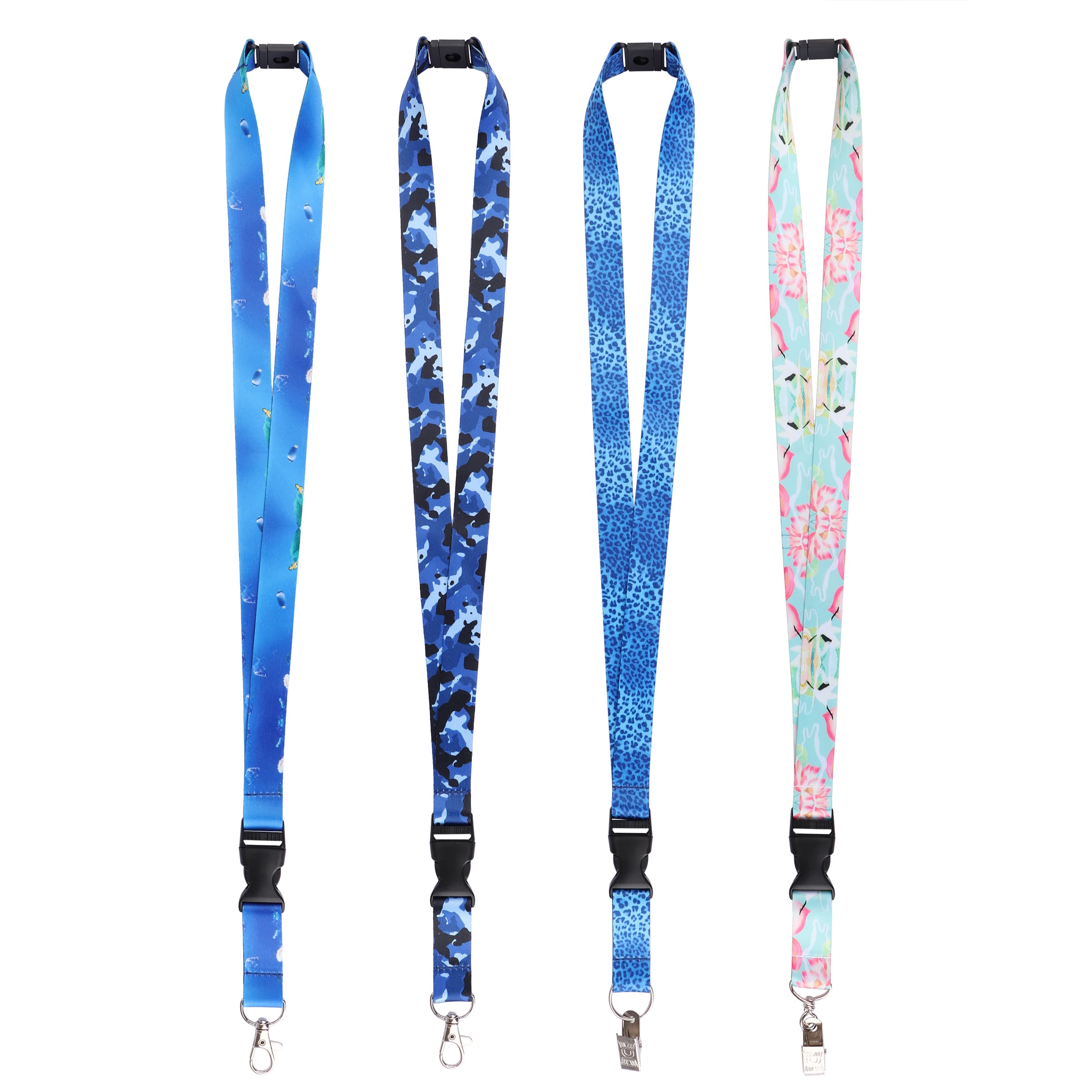 3/4" Custom Breakaway Lanyards Keychain W/ Detachable Buckle thumbnail 2