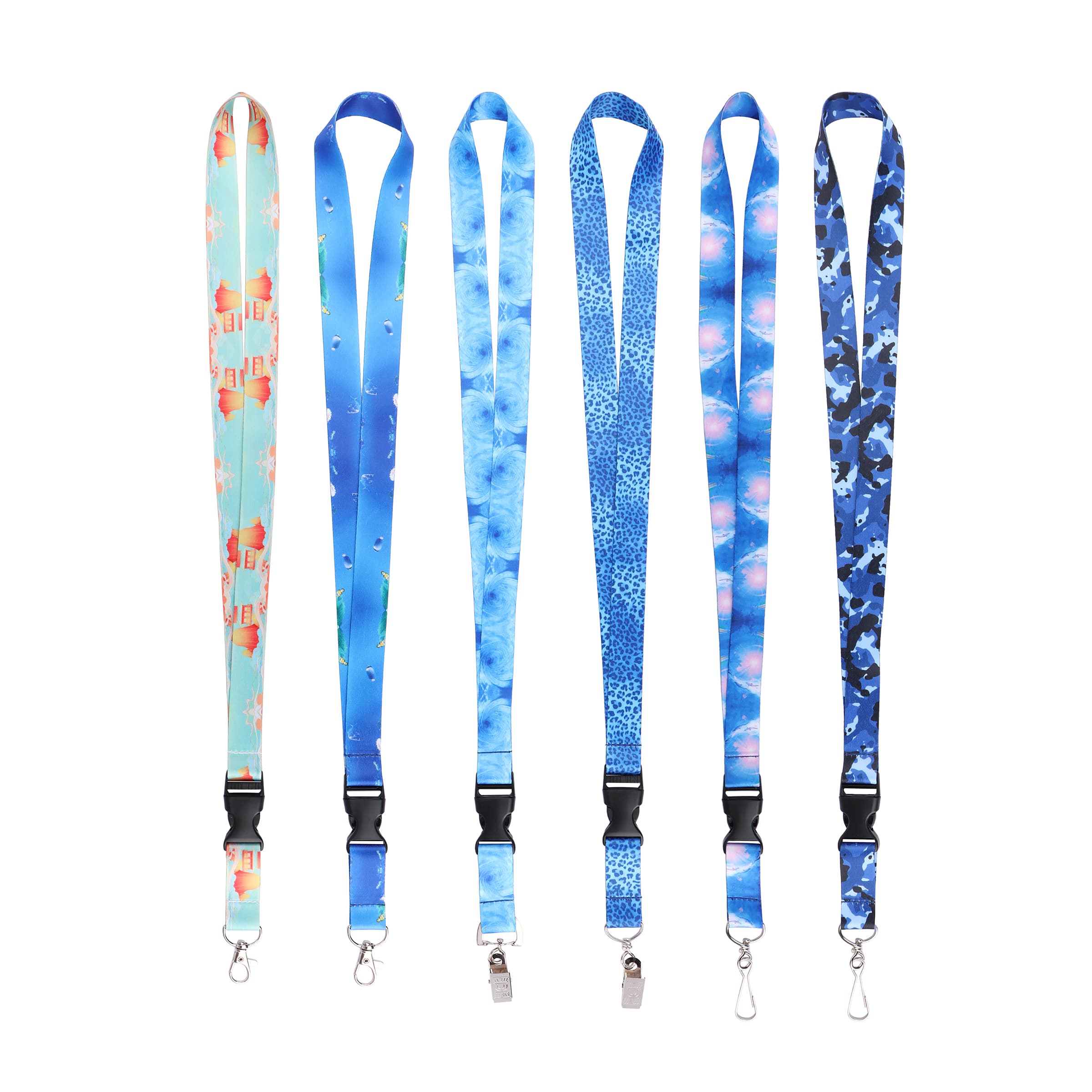 3/4" Full Color Sublimated Detachable Lanyards Badge Holder thumbnail 7