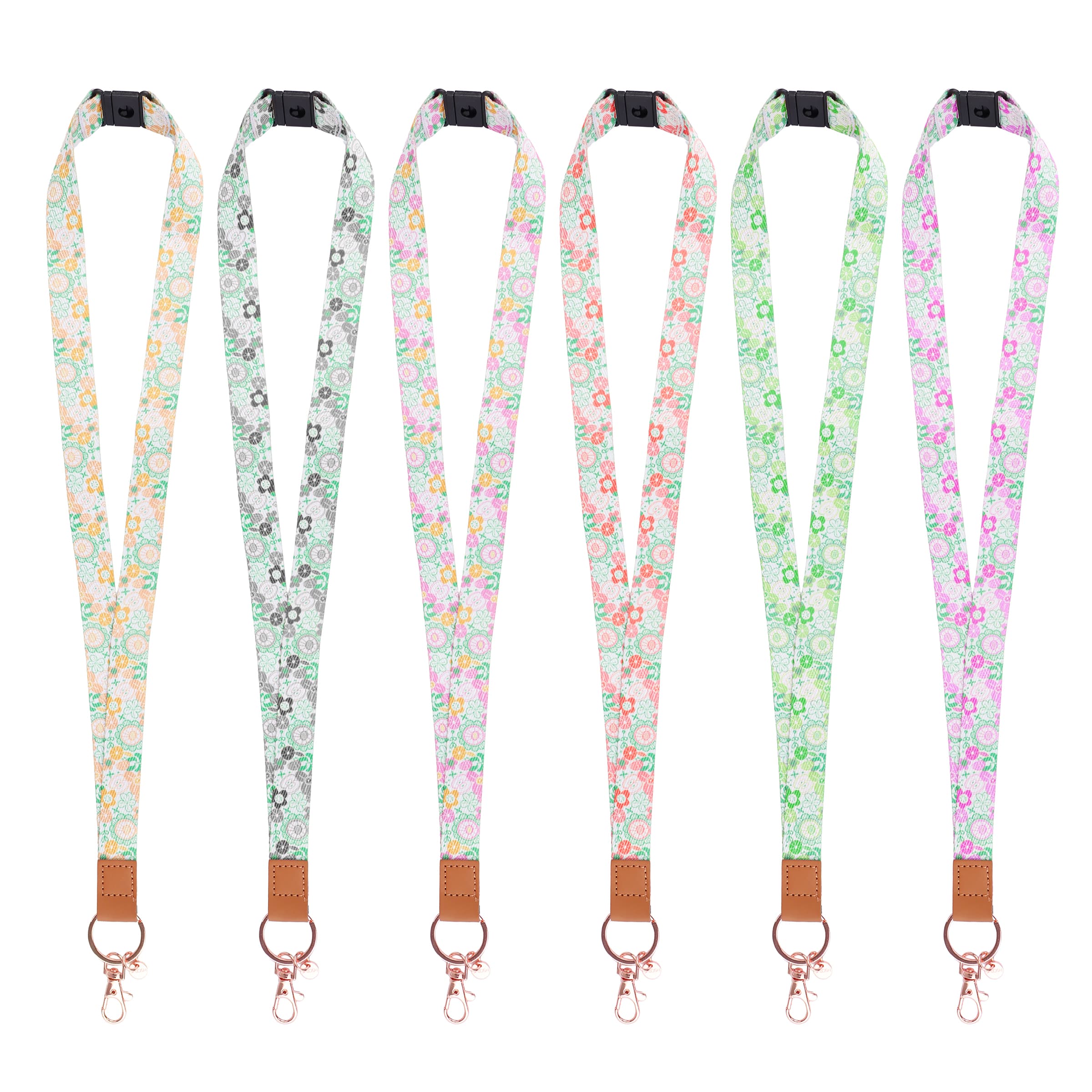 3/4" Polyester Breakaway Lanyard ID Badge Holder W/ Hook thumbnail 14