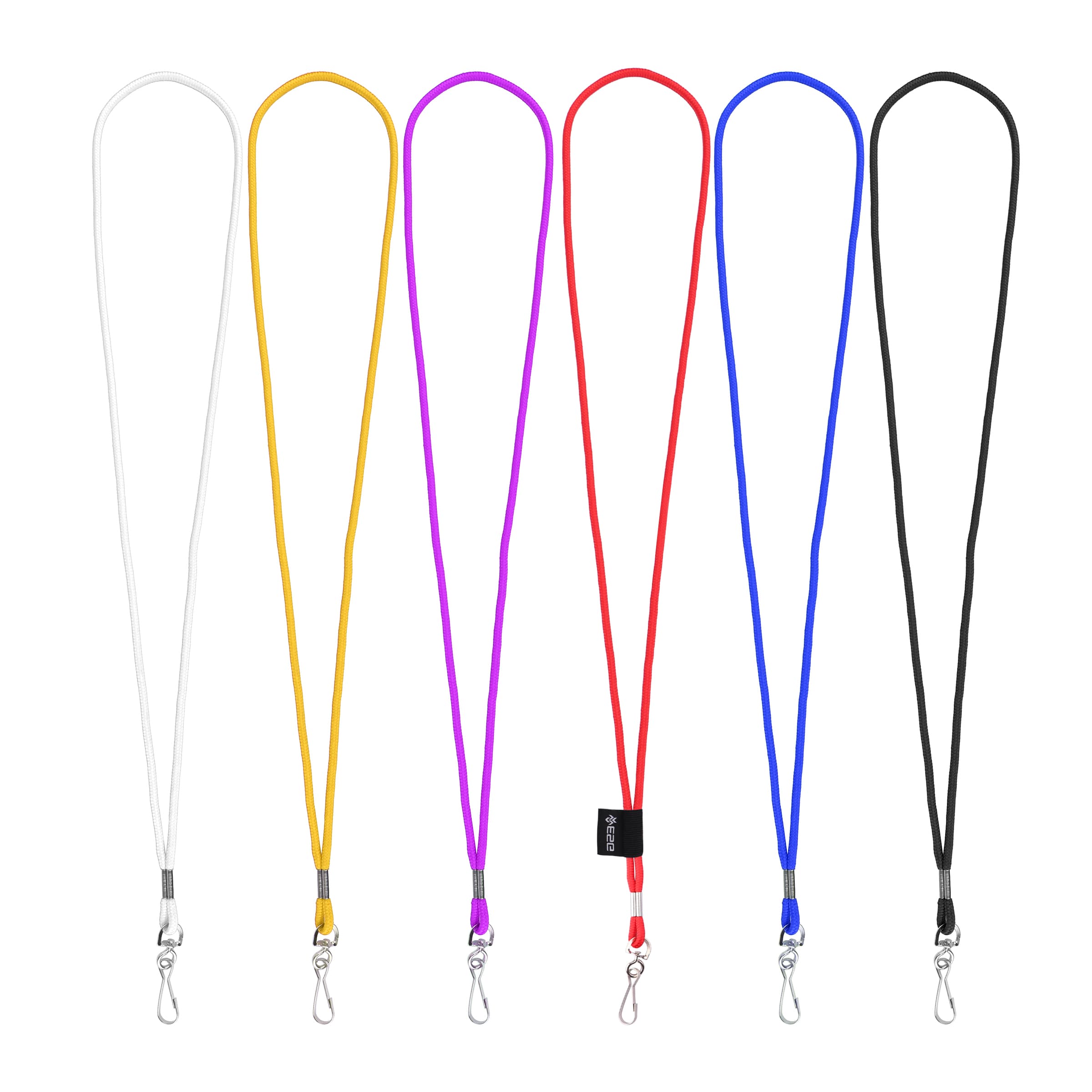 1/5" Nylon Colorful Rope Lanyards Cord W/ Swivel J Hook thumbnail 12