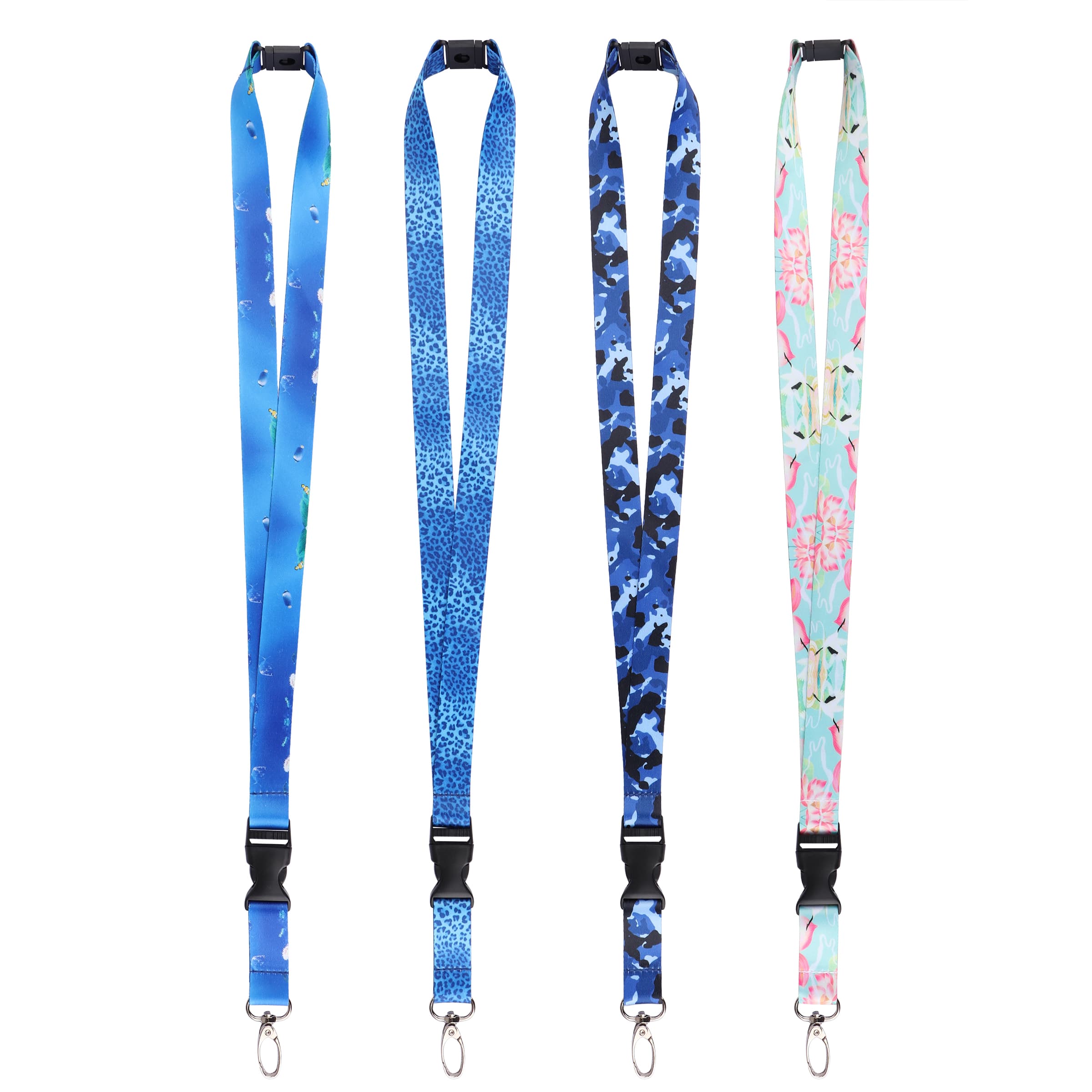 3/4" Polyester Detachable Lanyard W/ Breakaway & Oval Clasp thumbnail 7