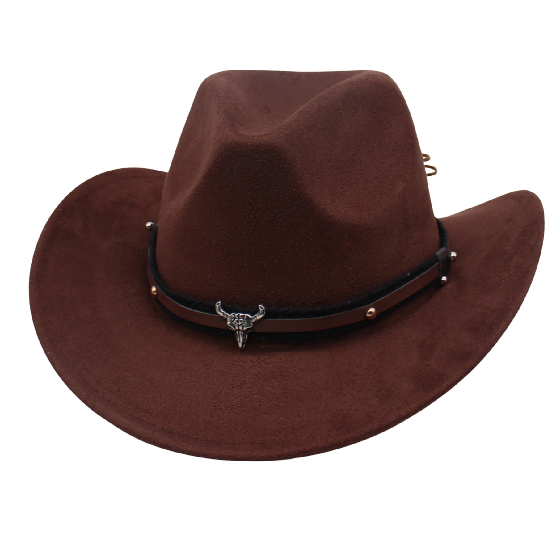 Suede Western Cowboy Hat thumbnail 5