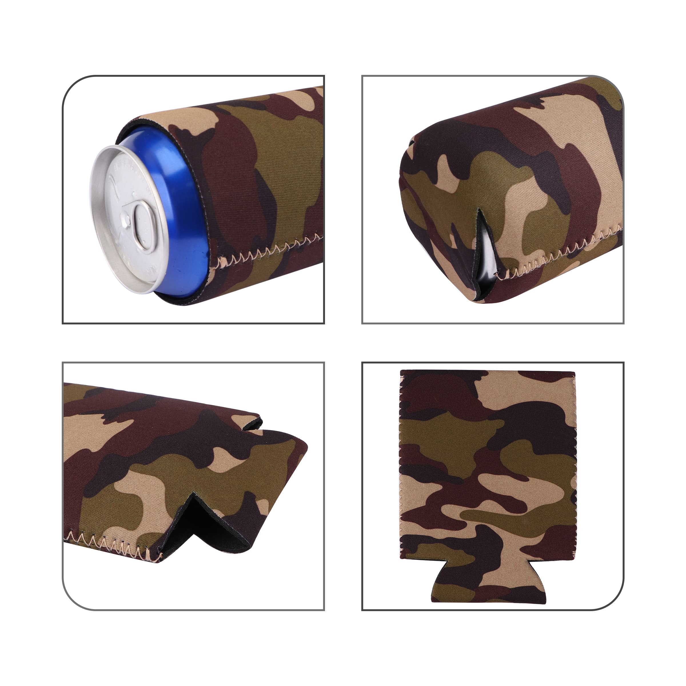 12 oz Slim Neoprene Can Cooler thumbnail 12