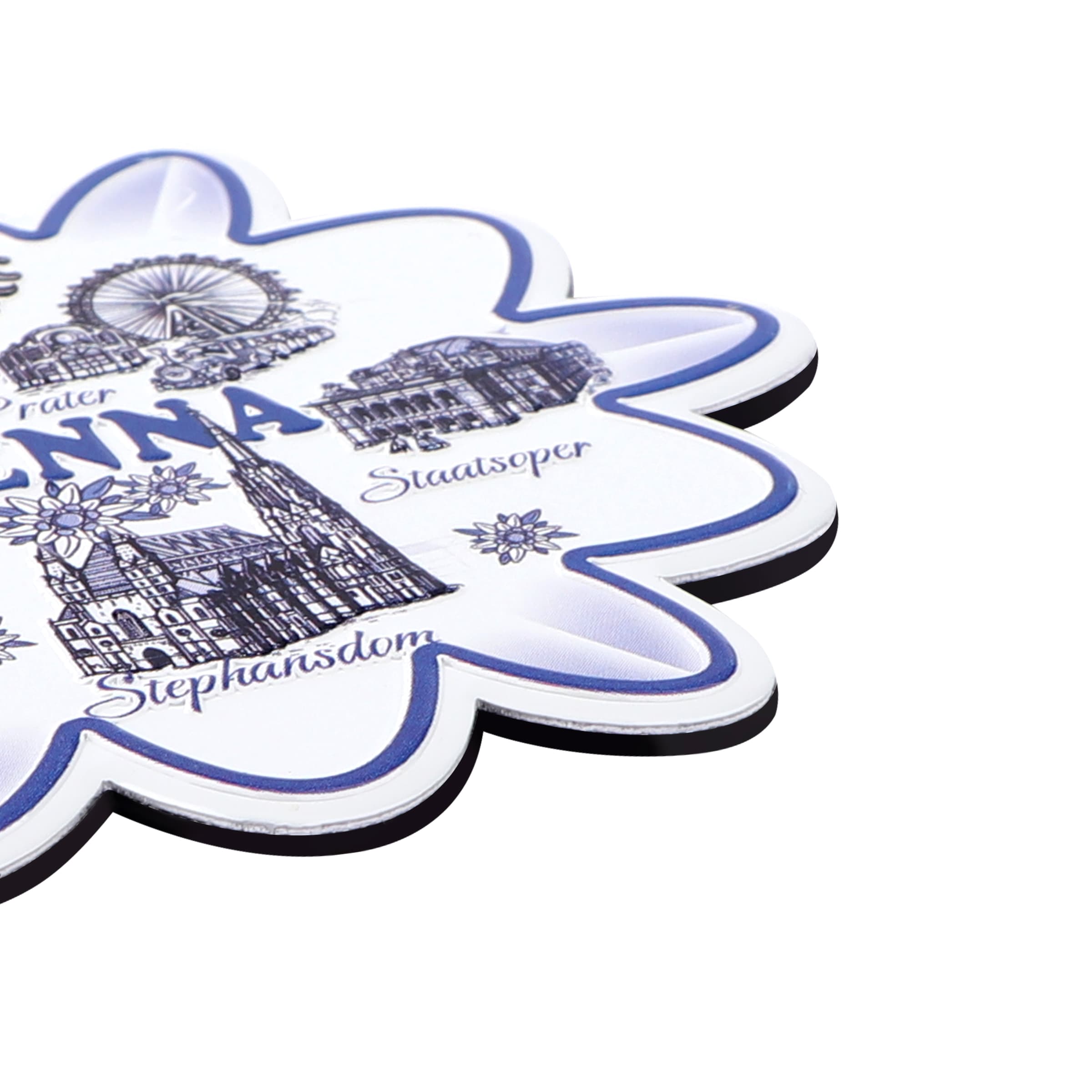 3.25" Full Color Custom 3D Metal Fridge Magnet Souvenir Gift thumbnail 3