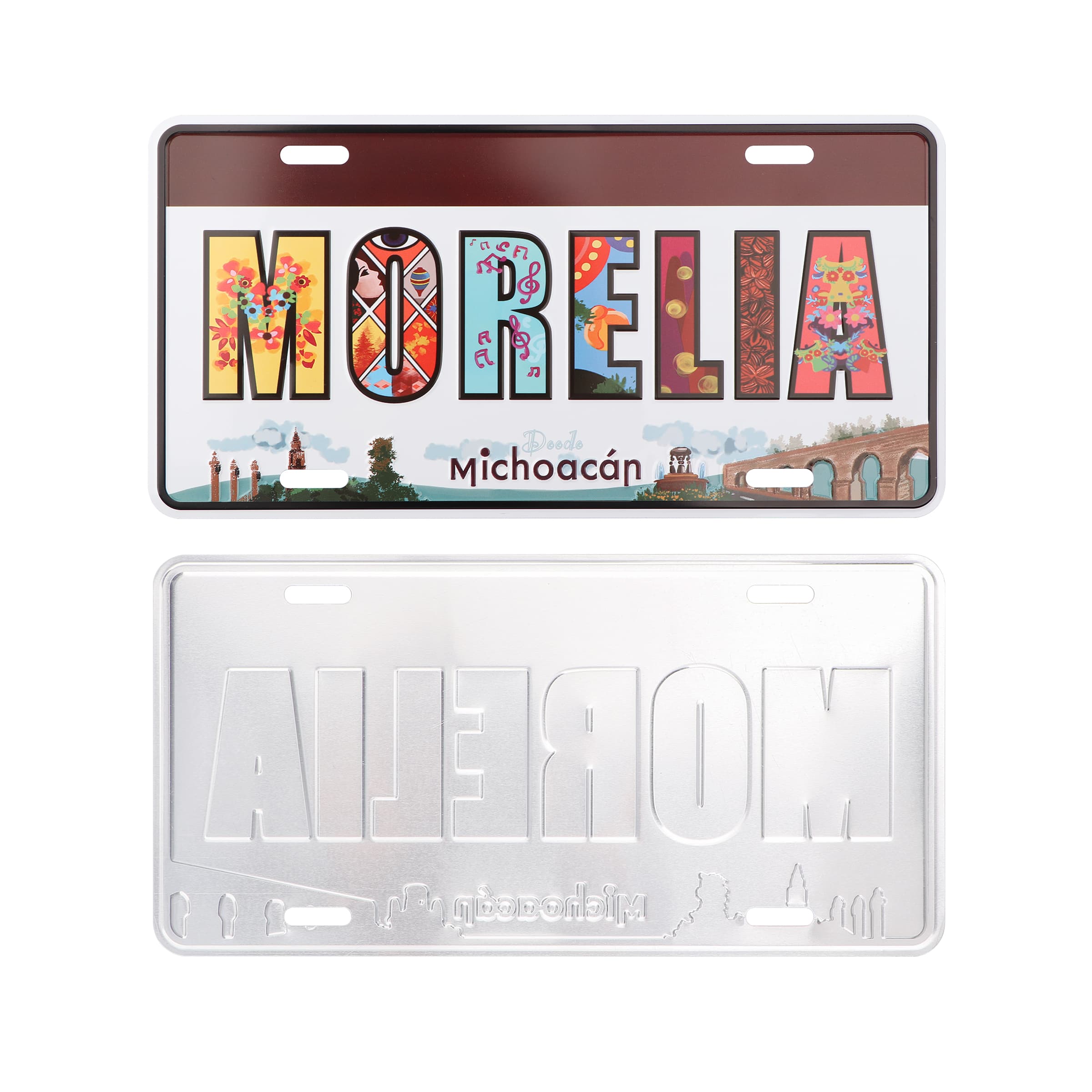 12"x6" Embossed Custom Aluminum 3D Metal Car License Plate thumbnail 3