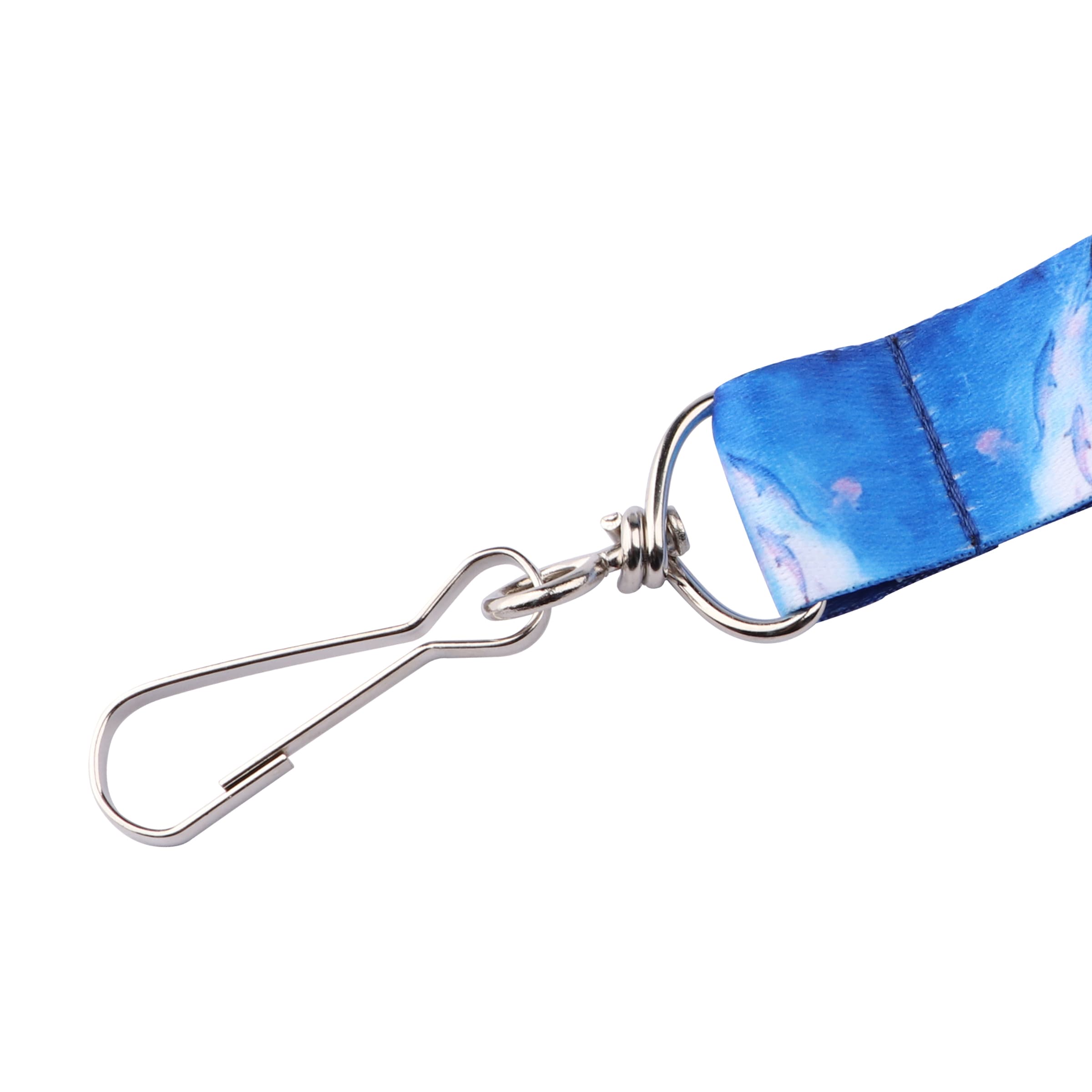 3/4" Polyester Lanyards For ID Badges W/ Attachment Hook thumbnail 3