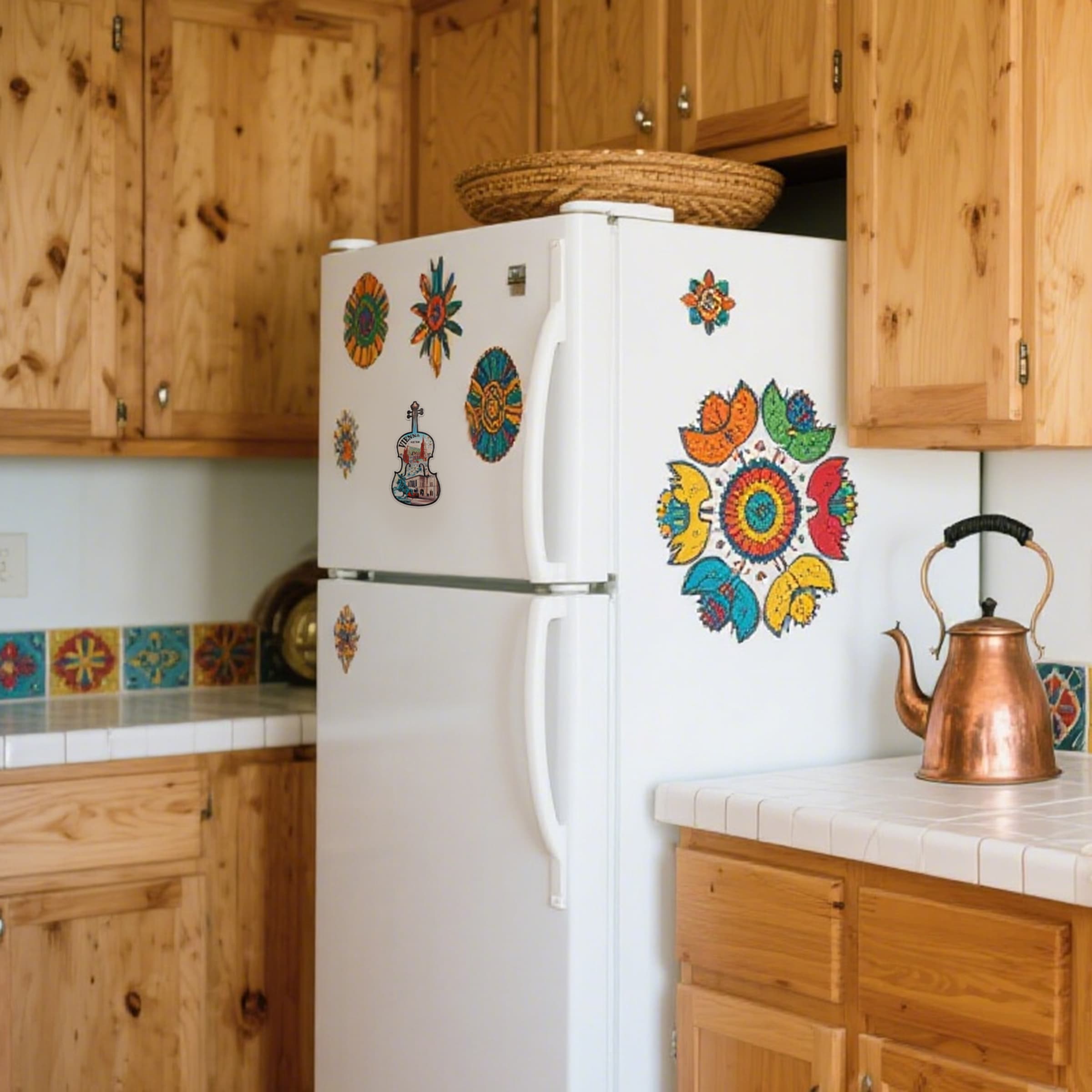 Custom 3D Metal Guitar Refrigerator Magnets Travel Souvenir thumbnail 3