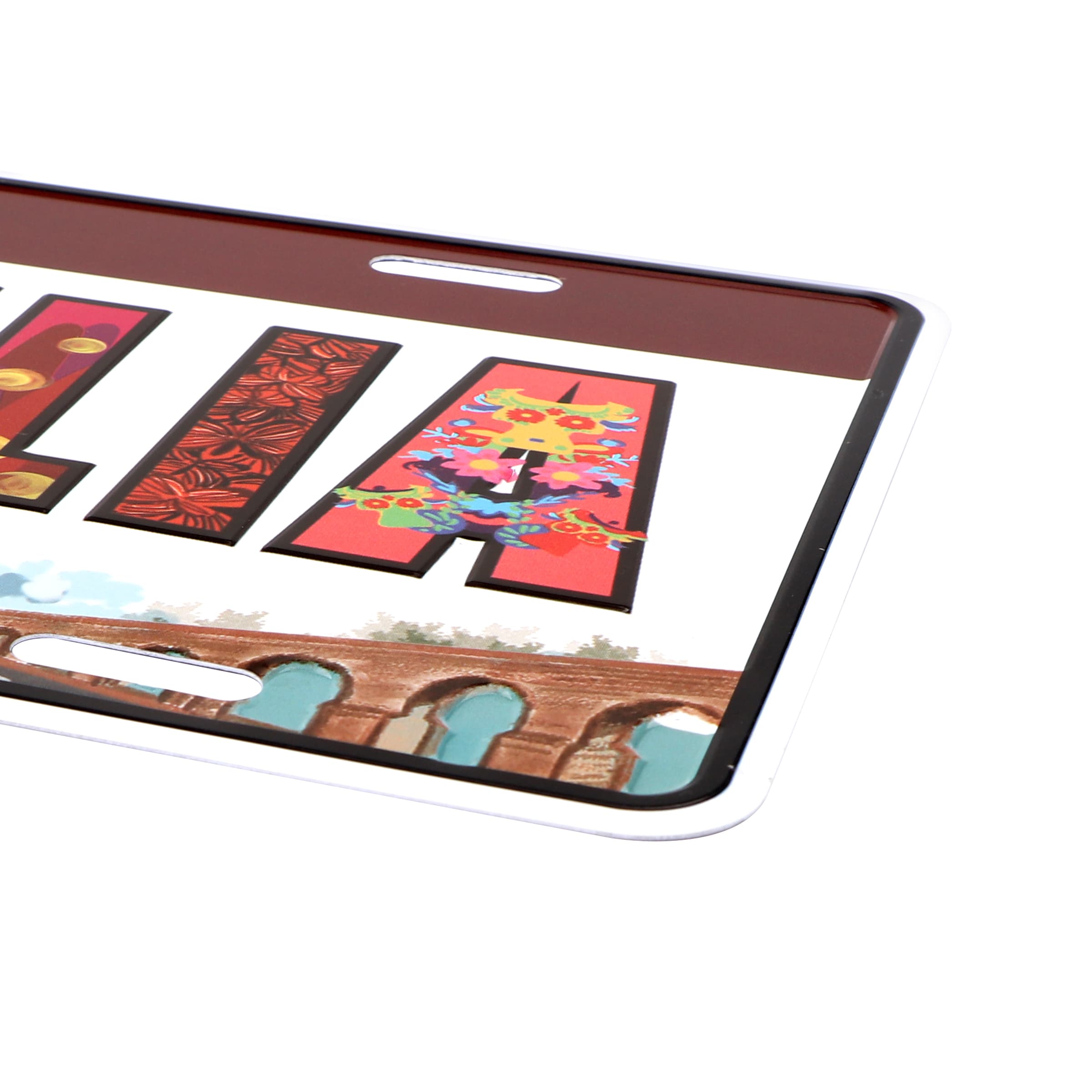 12"x6" Embossed Custom Aluminum 3D Metal Car License Plate