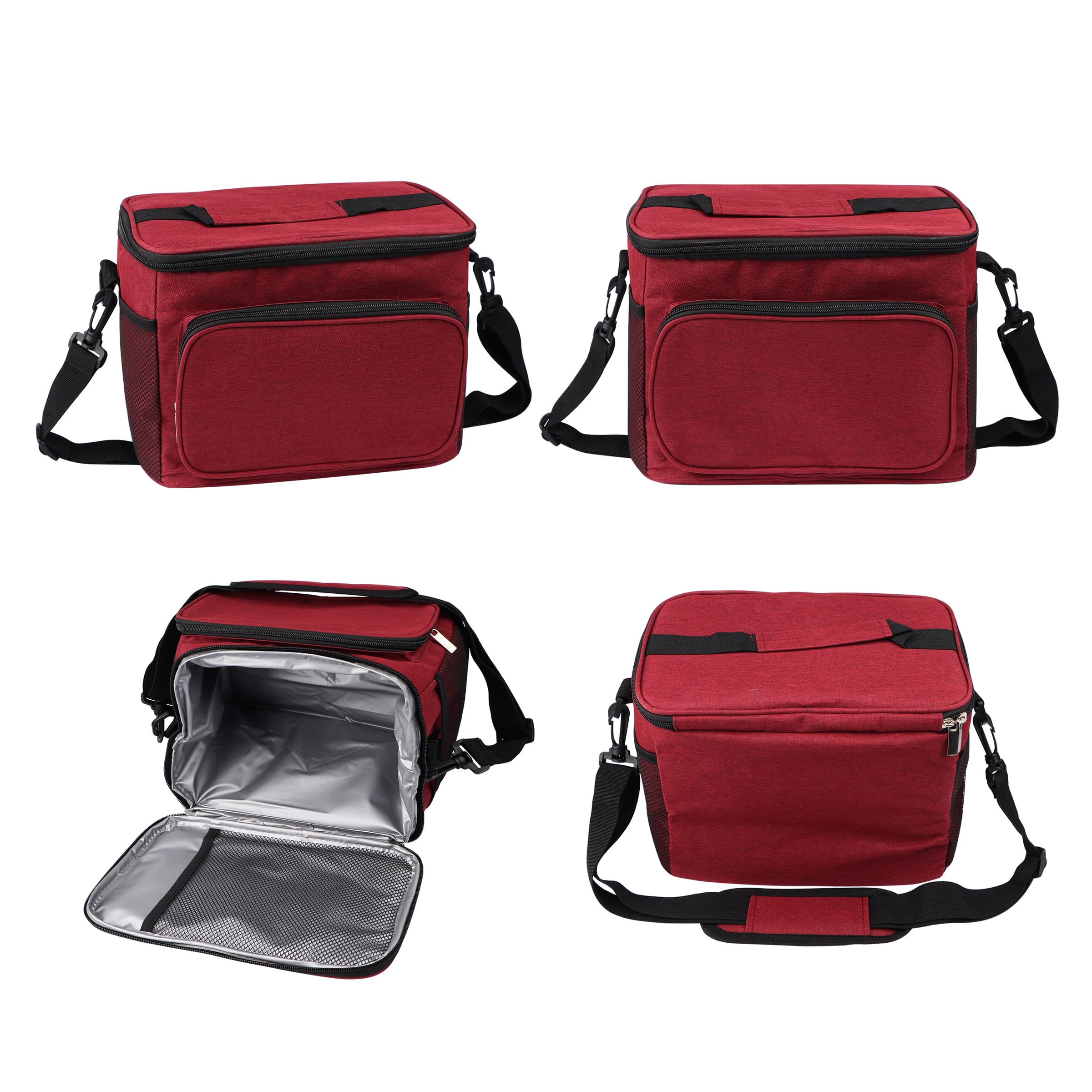 10L Insulated Cooler Bag for Lunch W/ Shoulder Strap&Handles