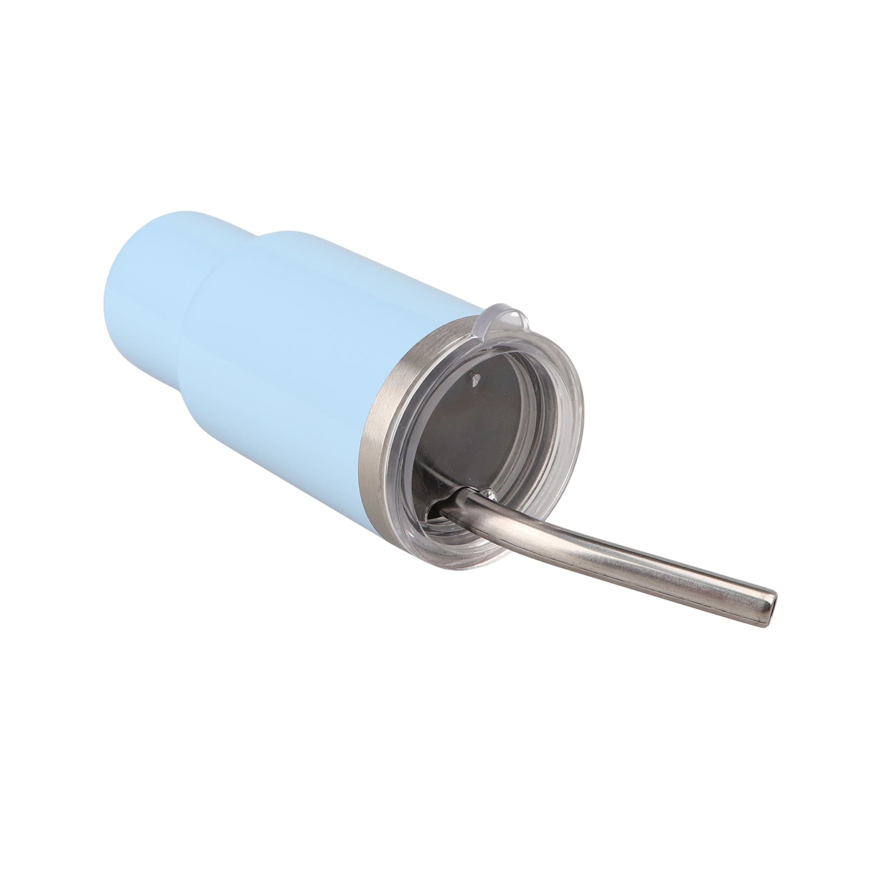 Mini Tumbler Shot Glass 2 Oz With Straw Lid thumbnail 6