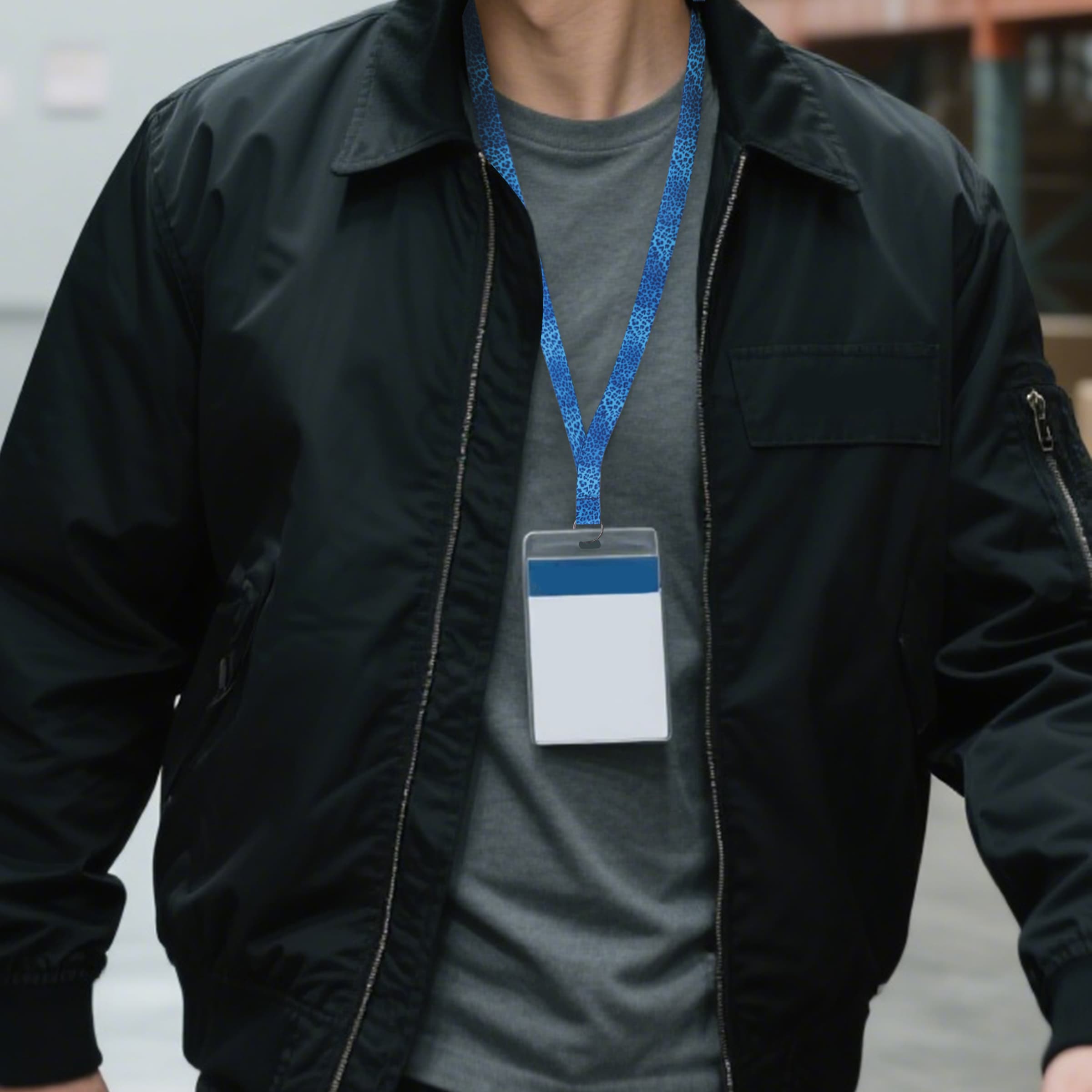 3/4 " Polyester Key Lanyard W/ Safety Breakaway Buckle thumbnail 4