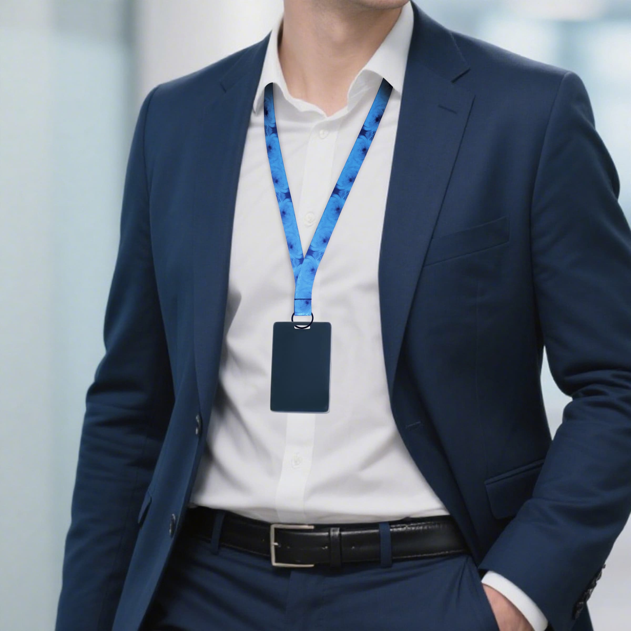 3/4" Safety Breakaway Lanyard W/ Ring for Keys & ID Badges thumbnail 3