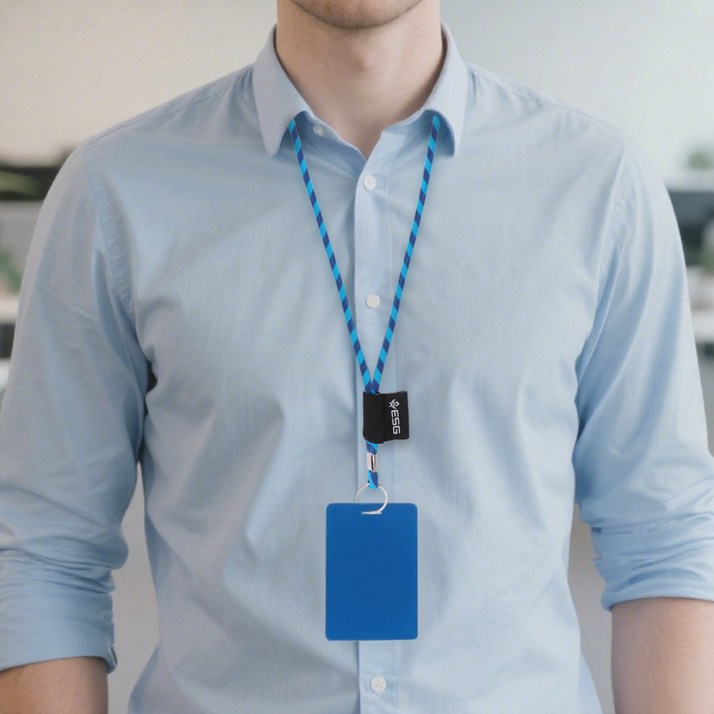 Nylon Breakaway Rope Lanyard W/ Split Ring and Metal Crimp thumbnail 9