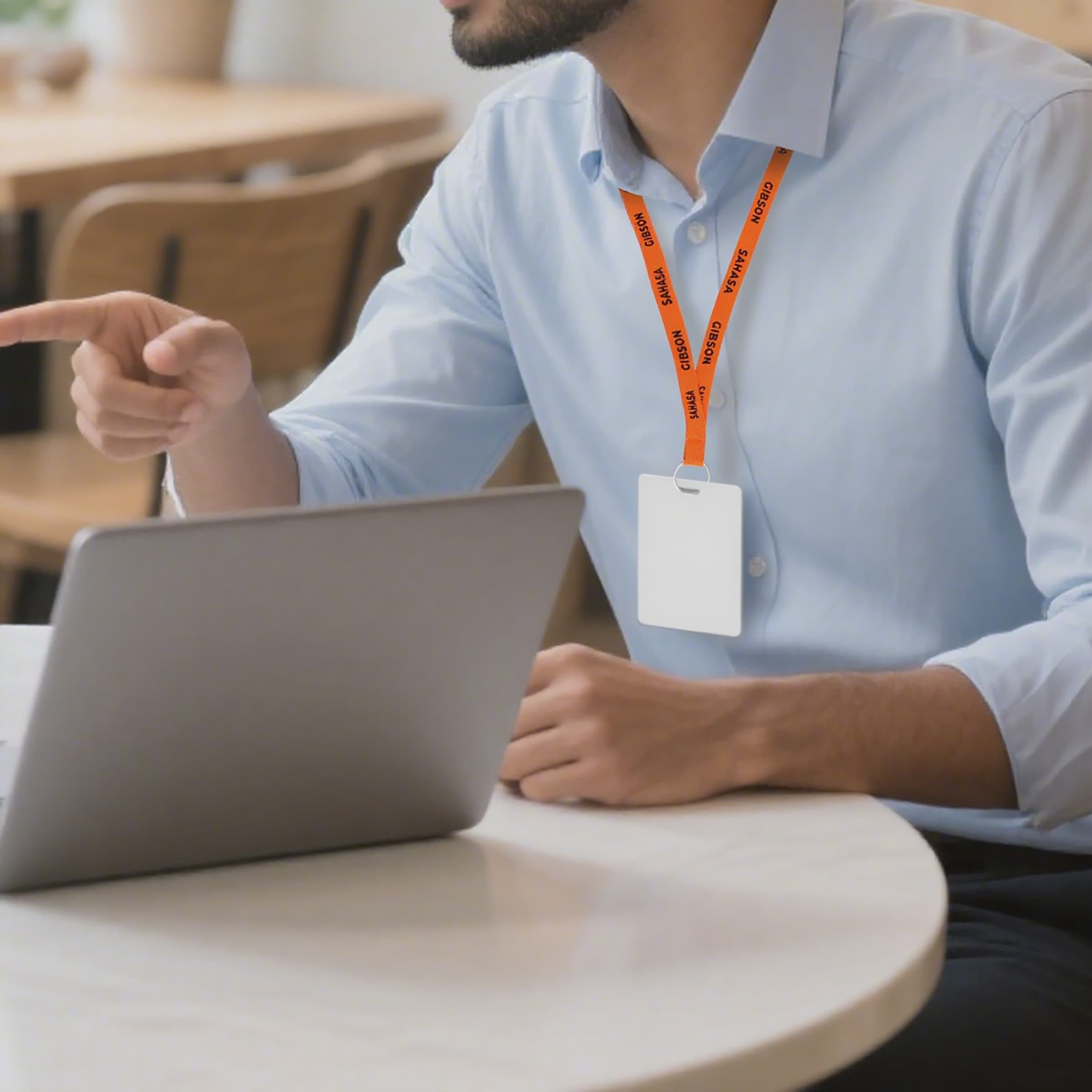 0.4" Silkscreen Polyester Lanyard w/ Breakaway & Split Ring thumbnail 14