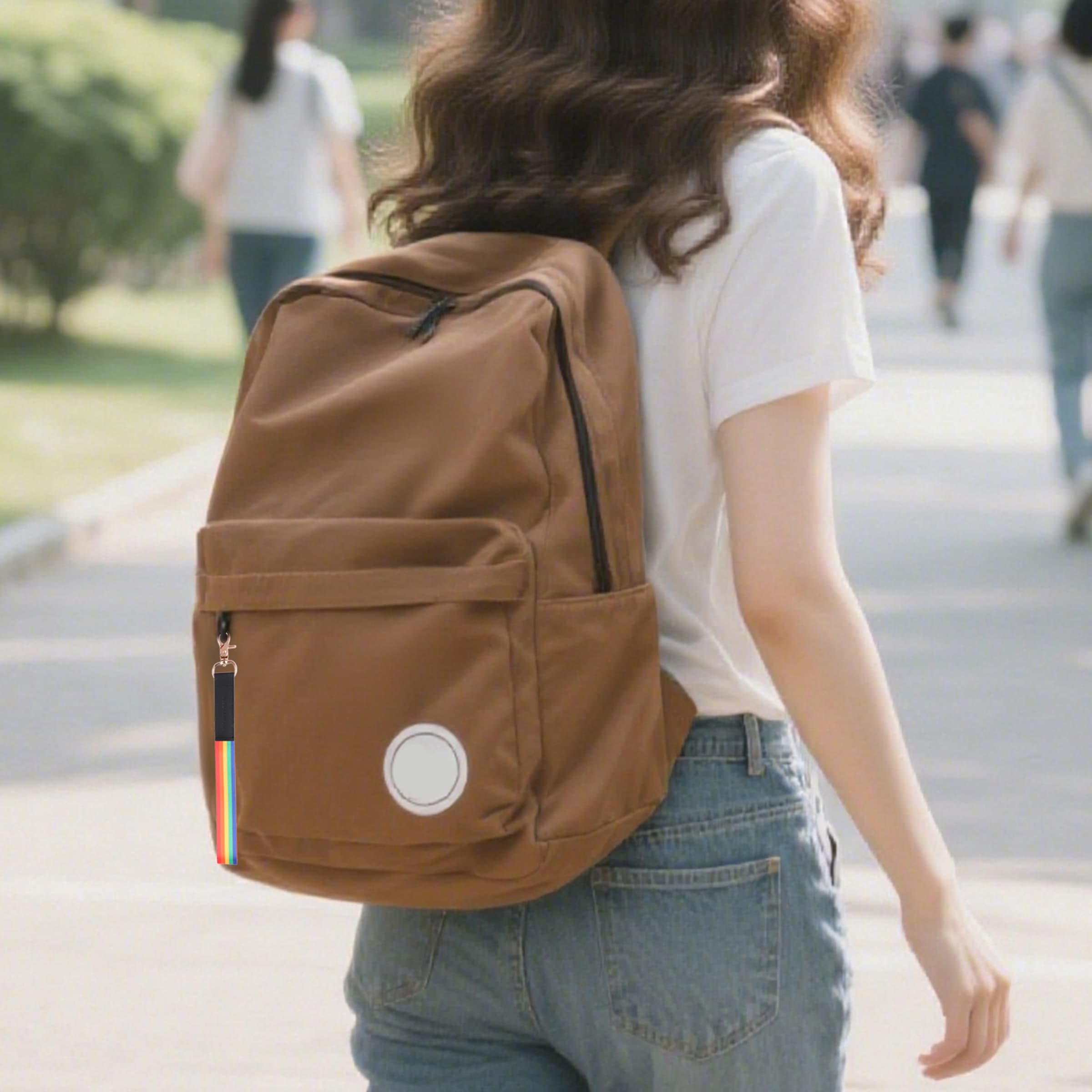 Custom Polyester Wrist Lanyard Strap Keychain W/ Swivel Hook thumbnail 9