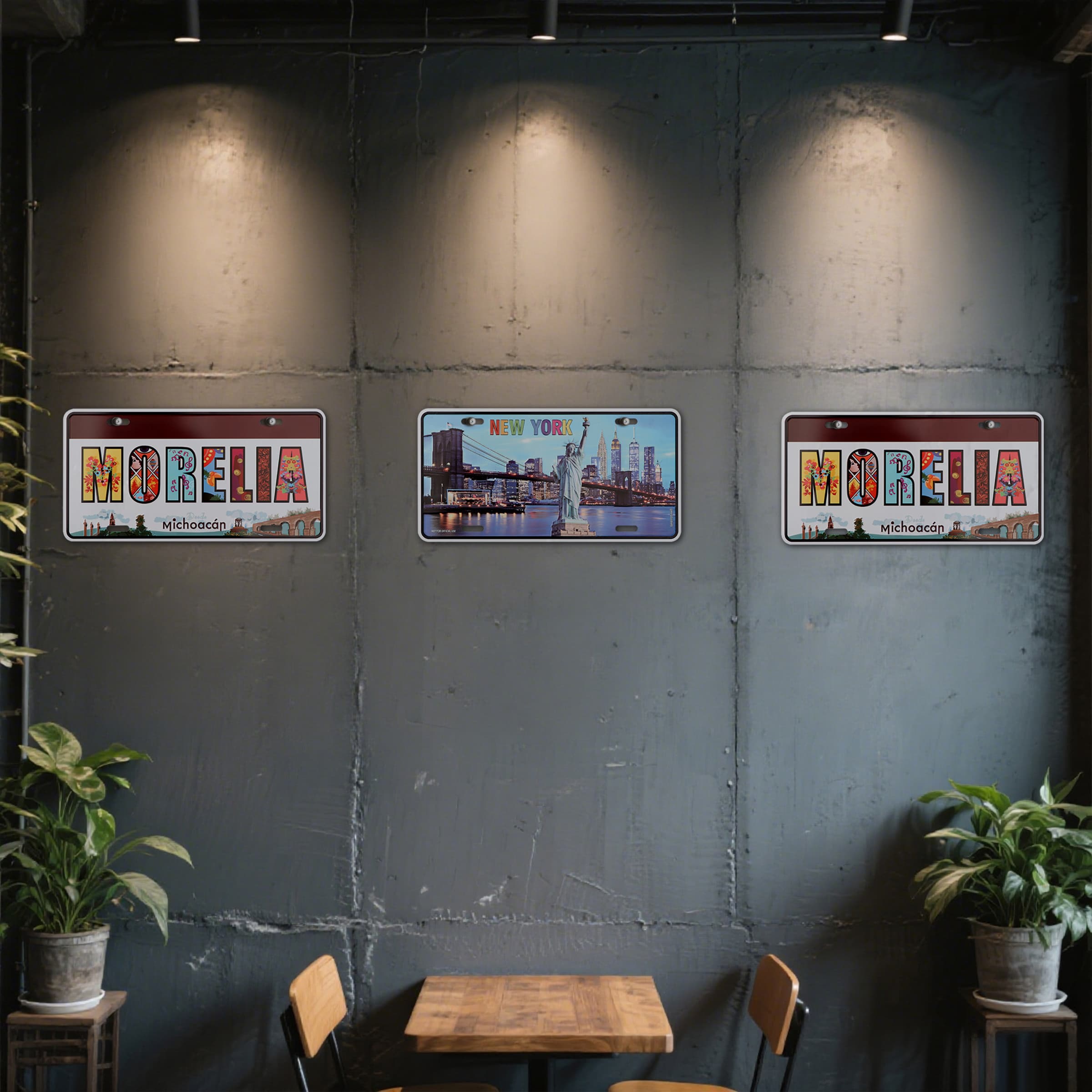 12"x6" Embossed Custom Aluminum 3D Metal Car License Plate thumbnail 4