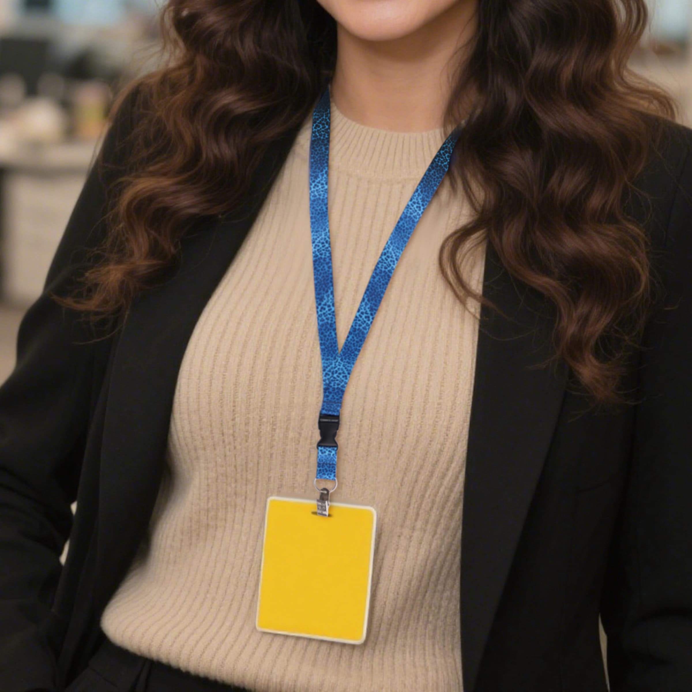 3/4" Custom Breakaway Lanyards Keychain W/ Detachable Buckle