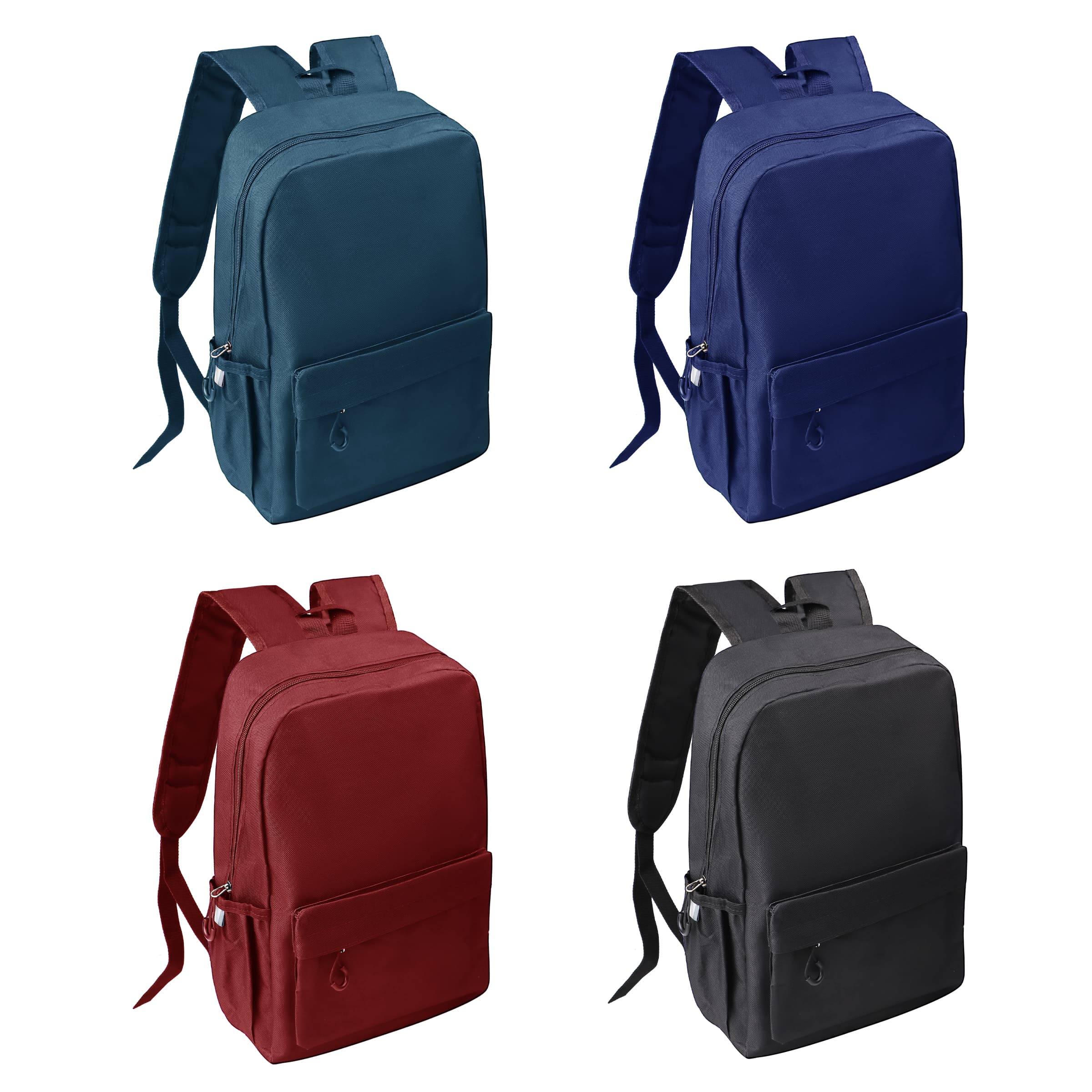 17" Oxford Classic Backpacks W/Adjustable Padded Straps thumbnail 3