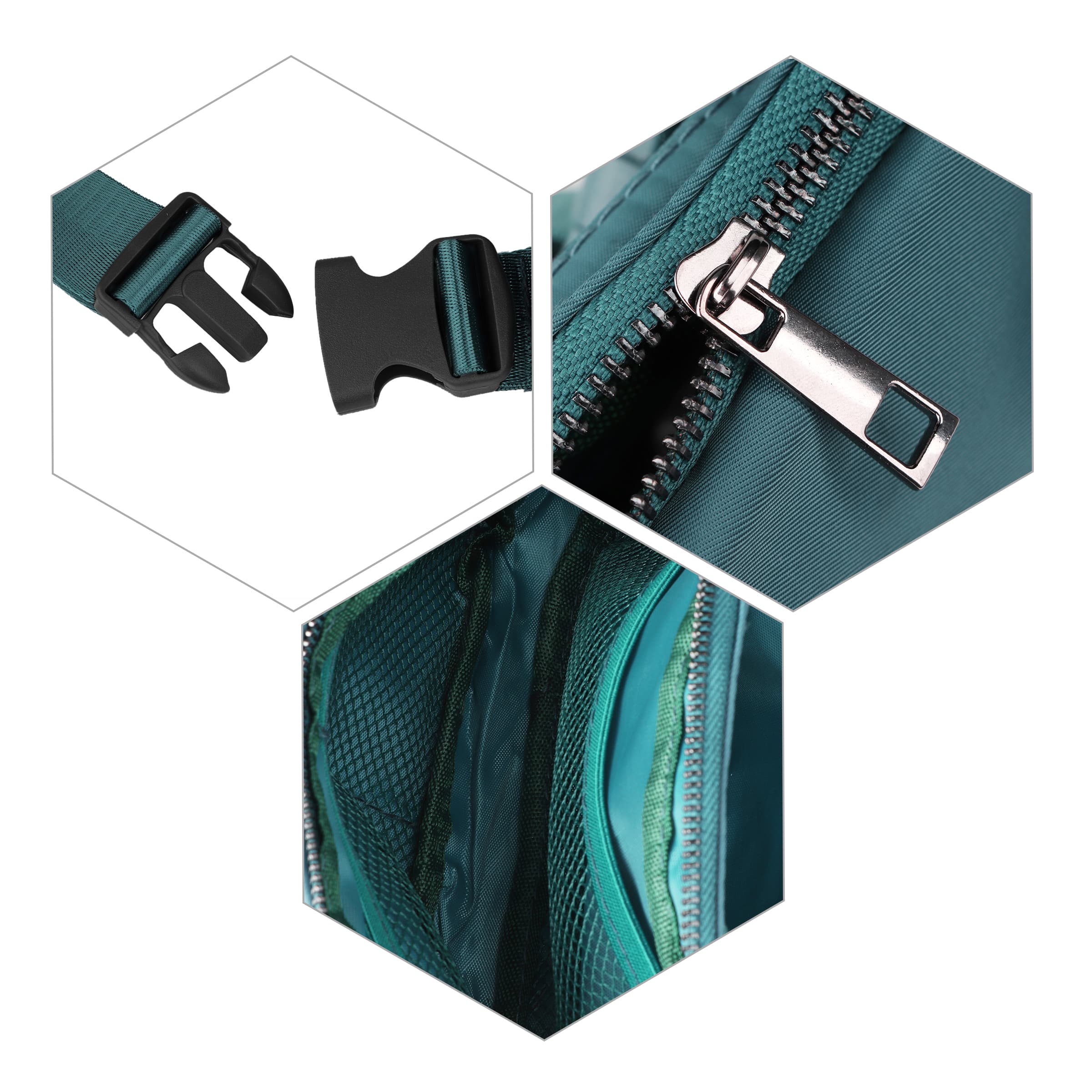  Small Belt Bag Crossbody Fanny Pack W/ Adjustable Strap  thumbnail 9