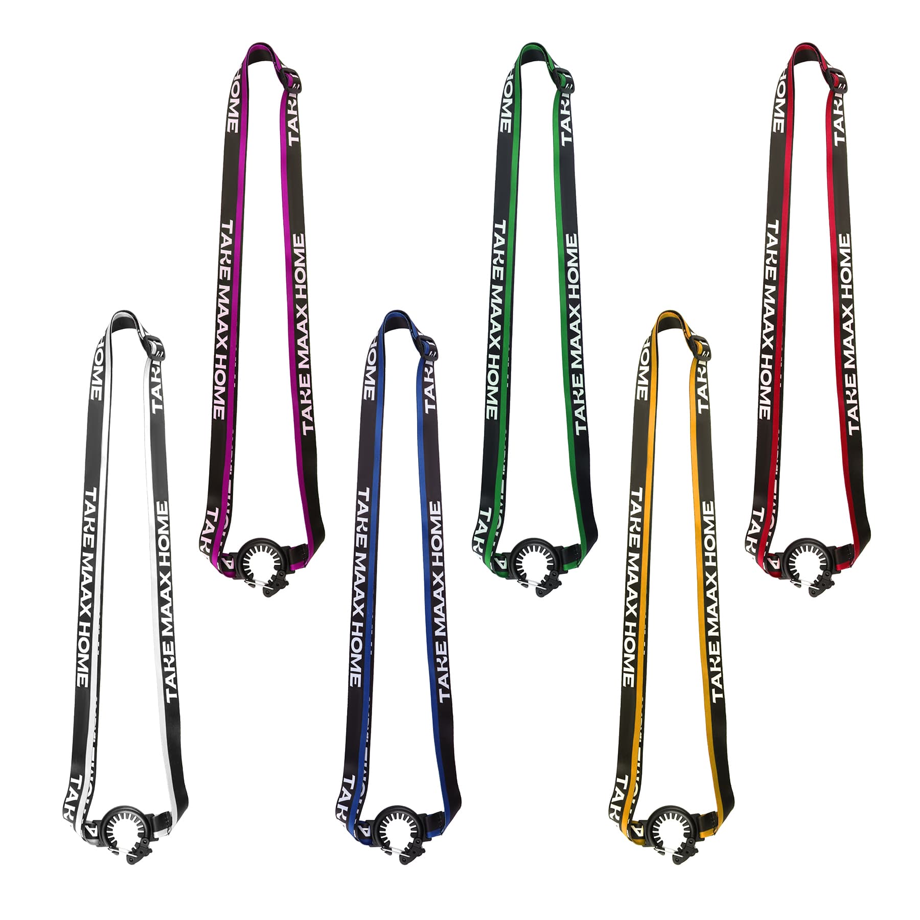 62.5" Polyester Adjustable Water Bottle Holder Lanyard Strap thumbnail 2