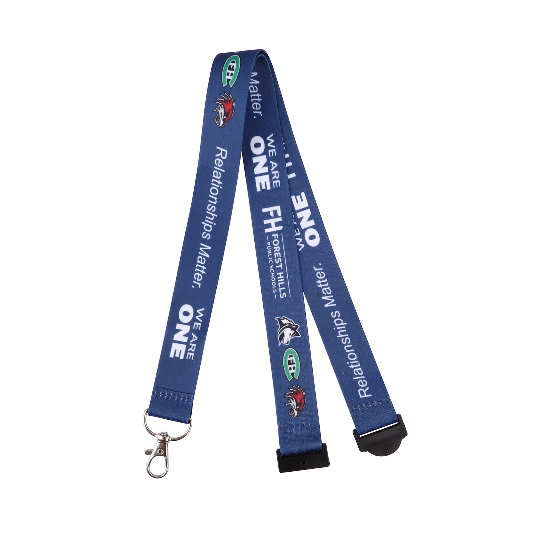 1" Polyester Breakaway Lanyard for ID Badges W/ Lobster Claw thumbnail 8