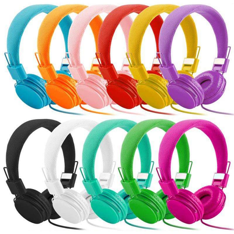 Wired Stereo Headphones with Microphone