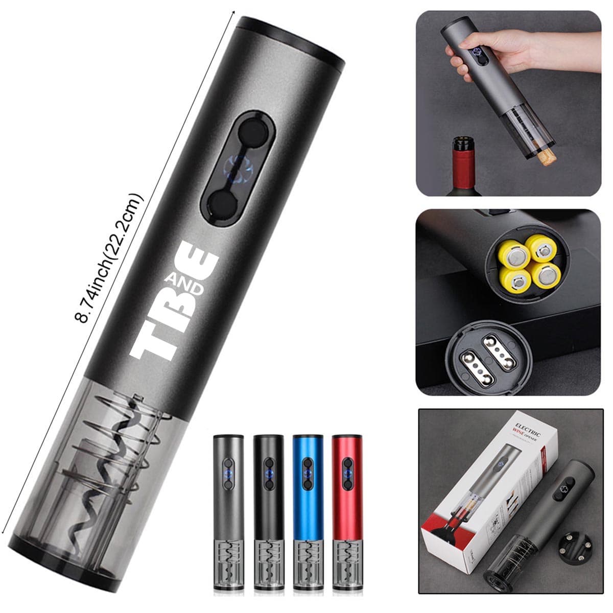 Custom Electric Automatic Metal Wine Opener