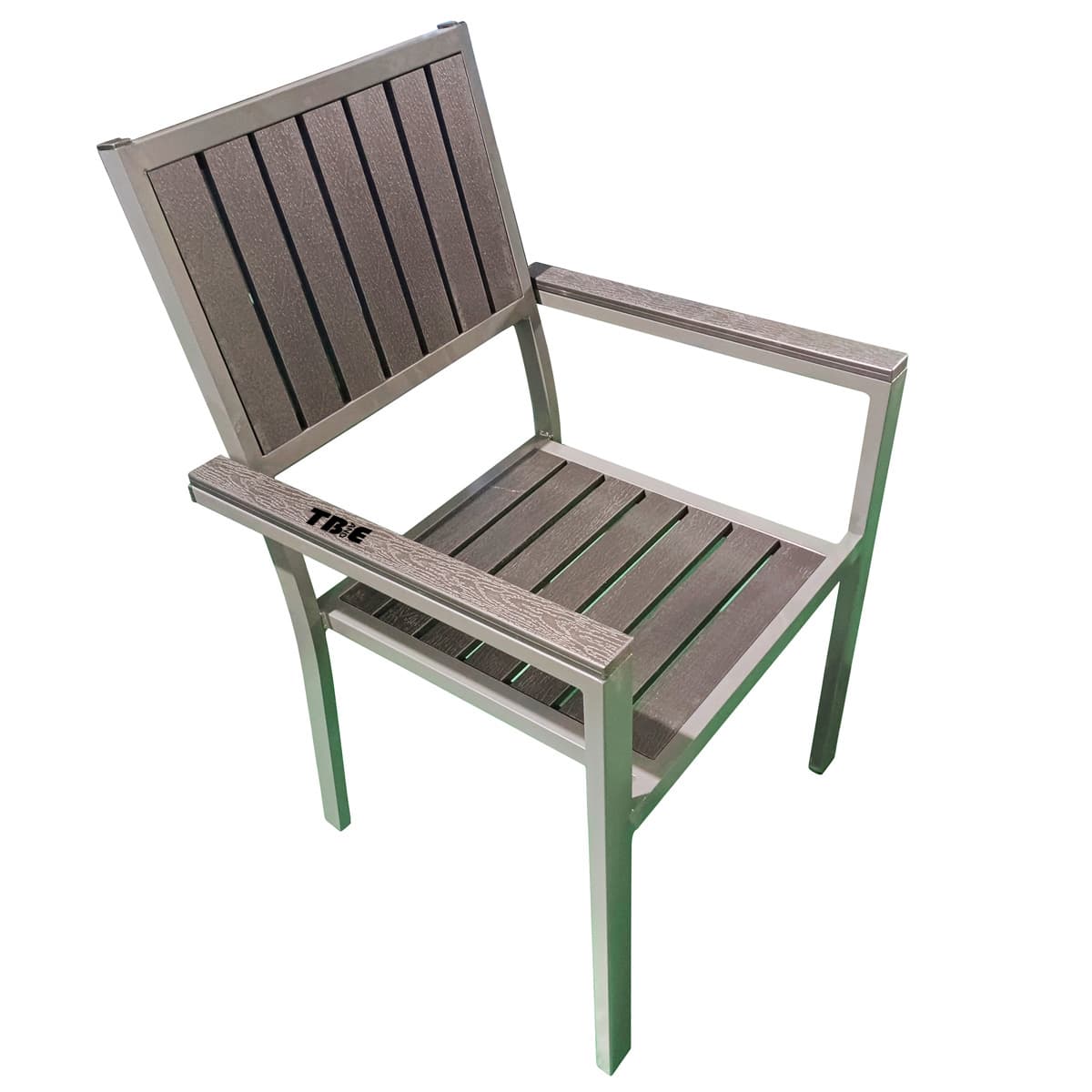 Wood Aluminum Patio Chair