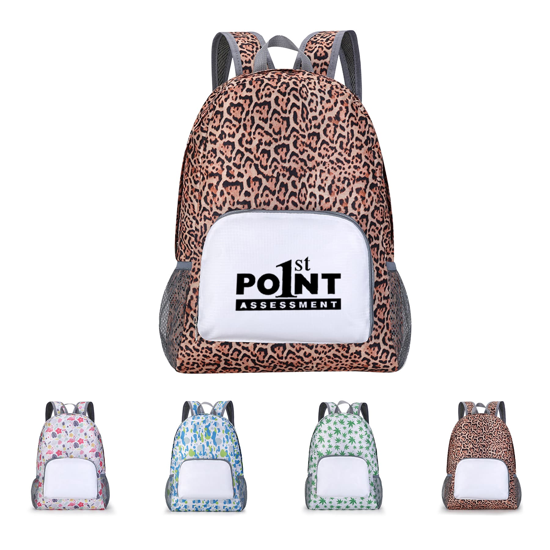 Foldable Travel Outdoor Polyester Backpack