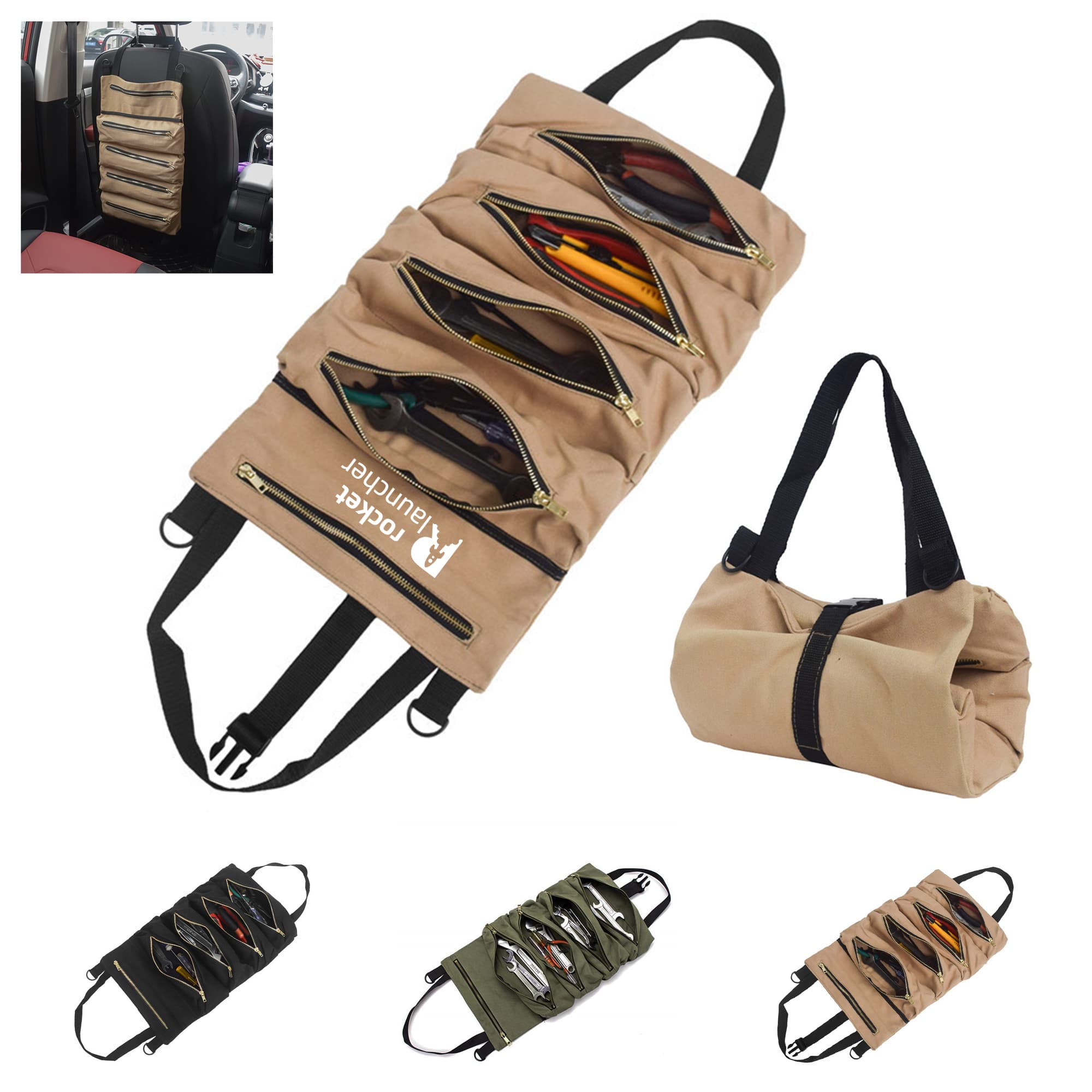 Roll Up Storage Tool Bag
