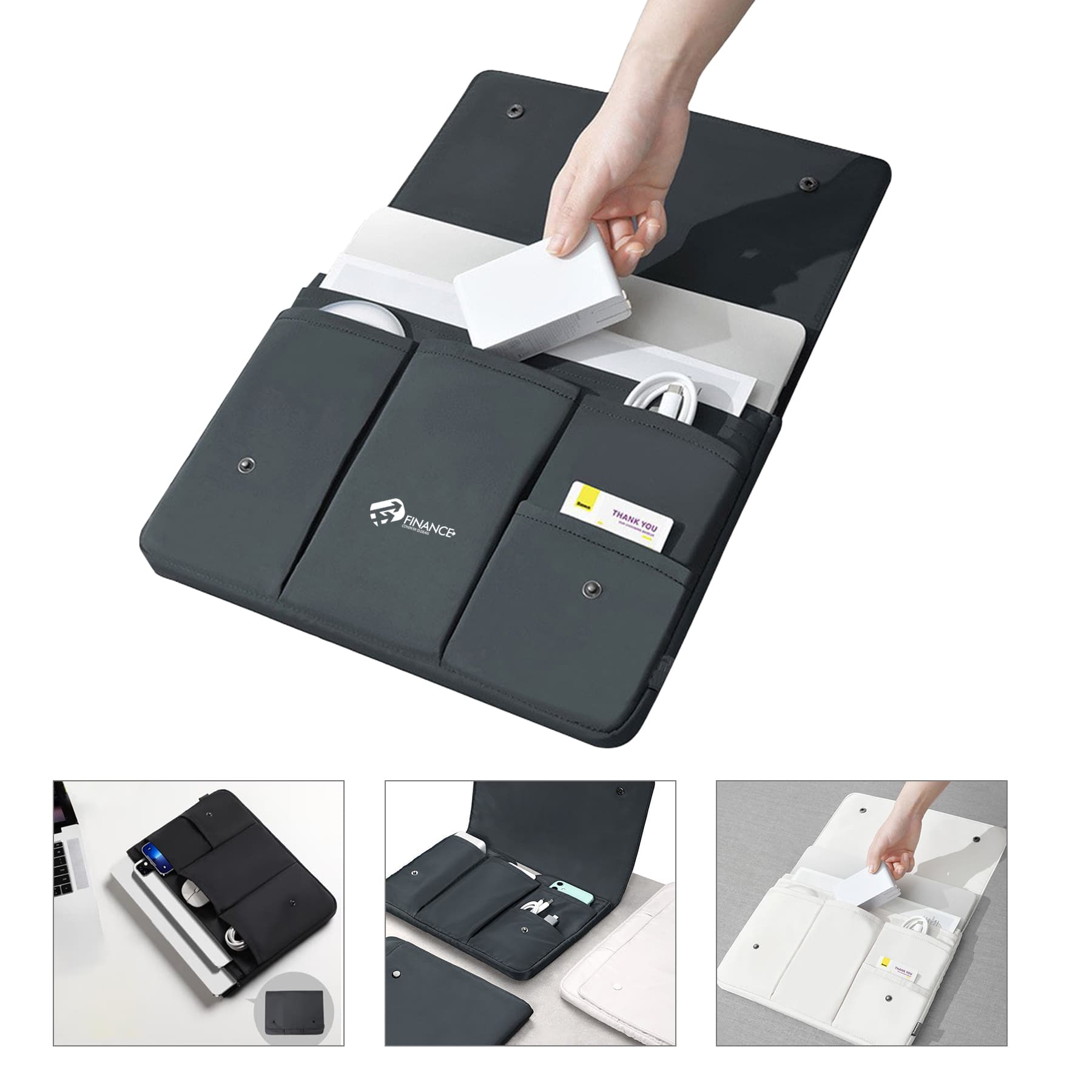 Shock Absorbing Laptop Sleeve Case