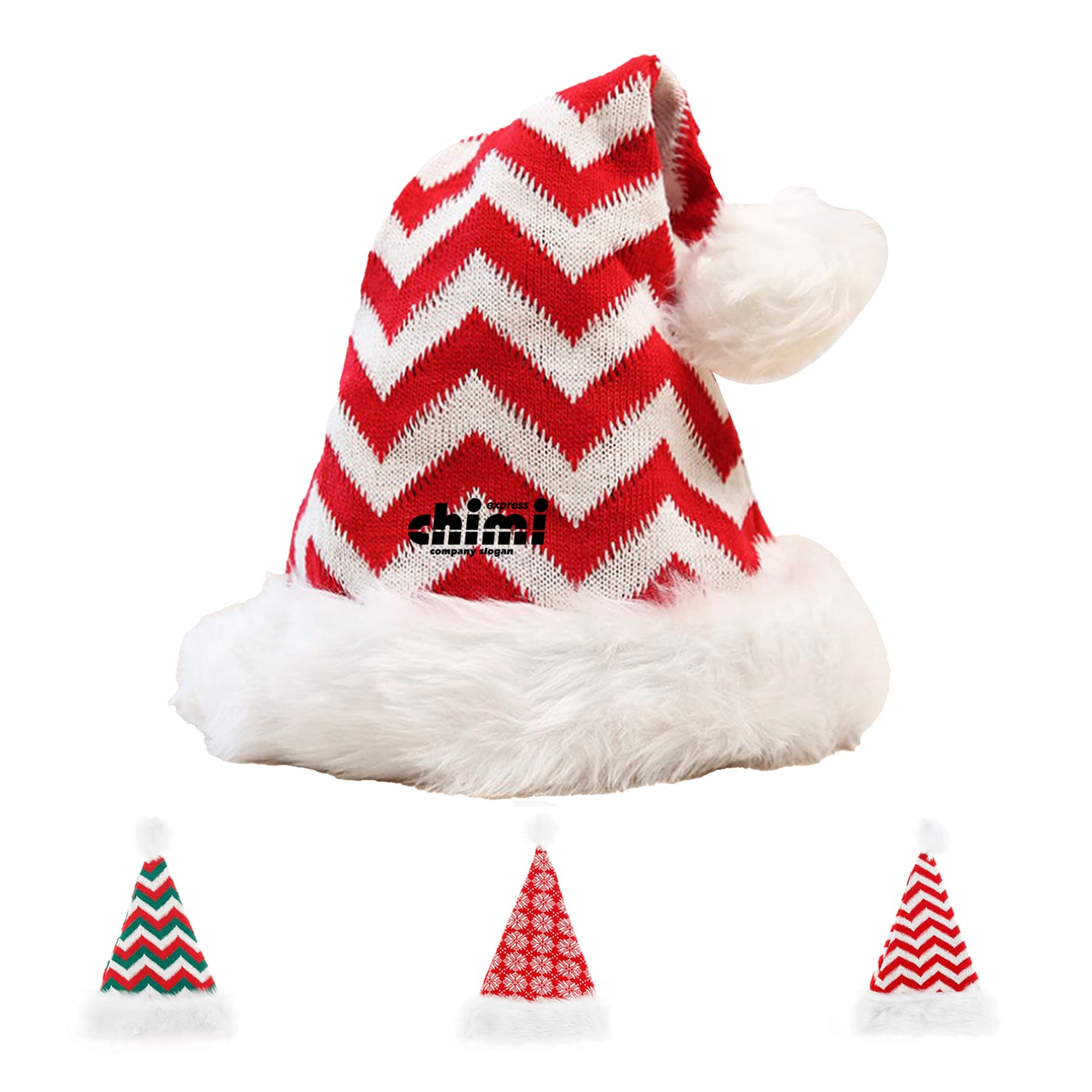 Fuzzy Soft Christmas Hat