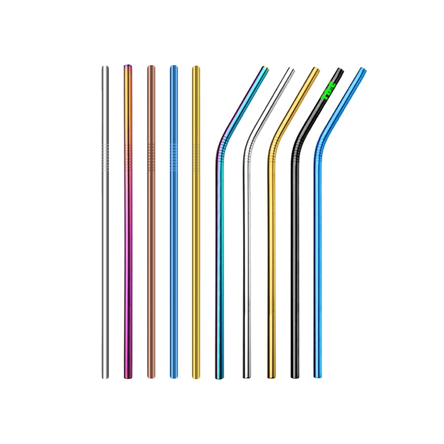 8.5'' Resuable Stainless Steel Straws