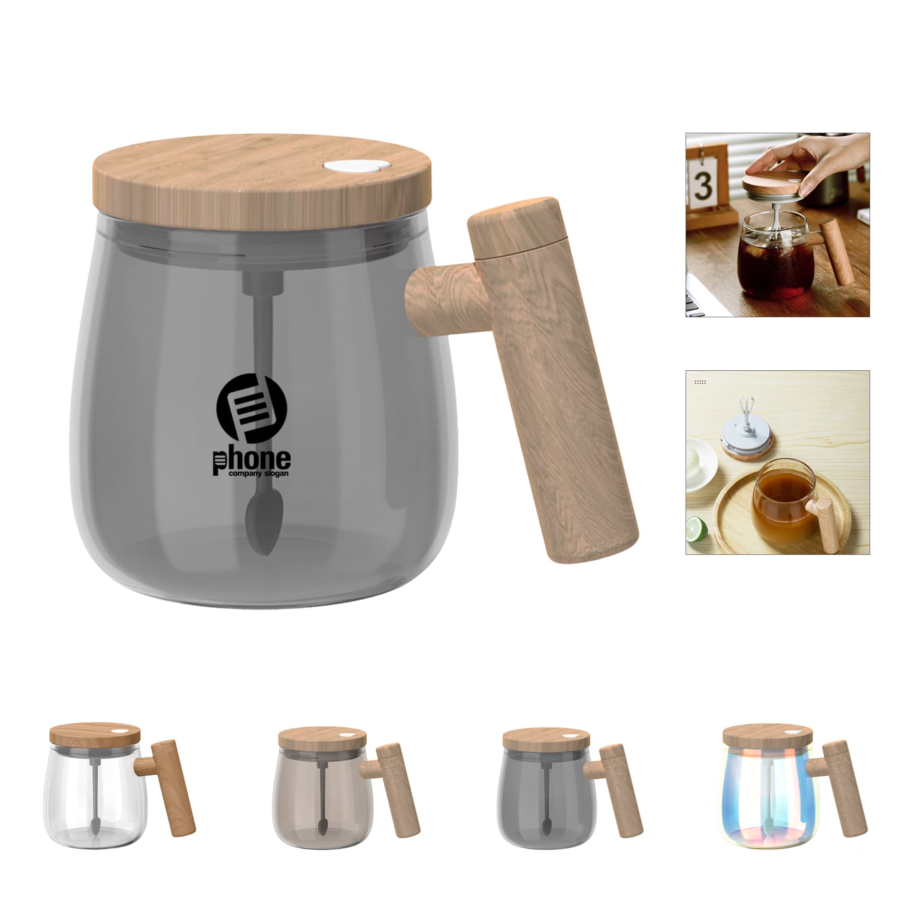 Automatic Stirring Coffee Mug Electric Auto Mixing