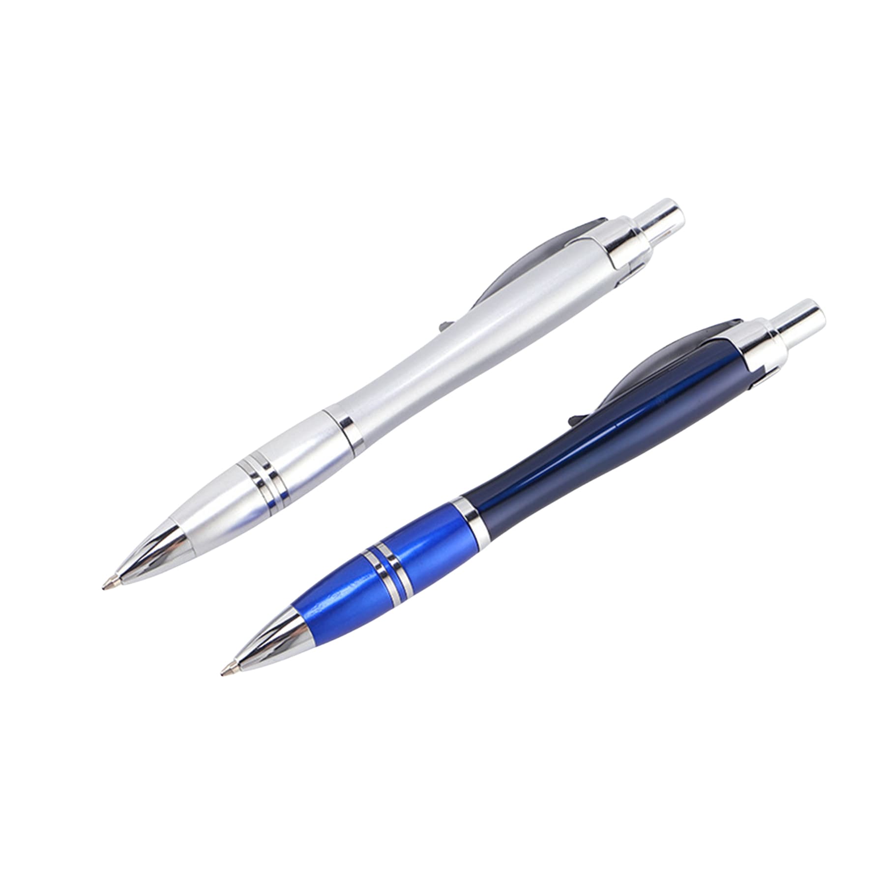 Retractable Plastic Ballpoint Pen