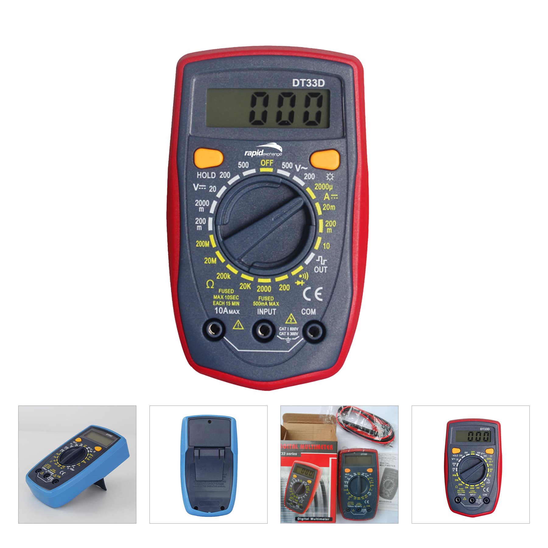 Digital Multimeter with DC AC Voltmeter