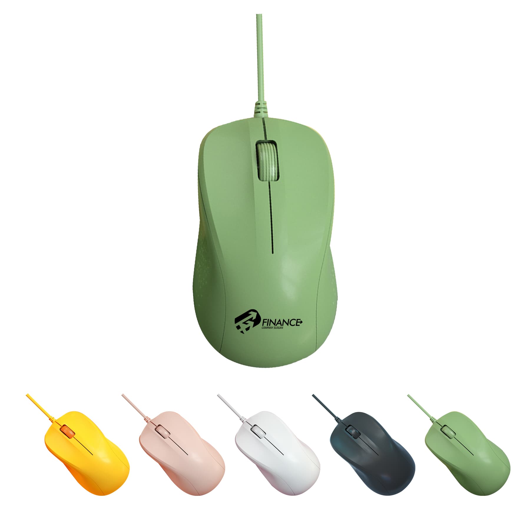 Portable Silent Wired Mouse