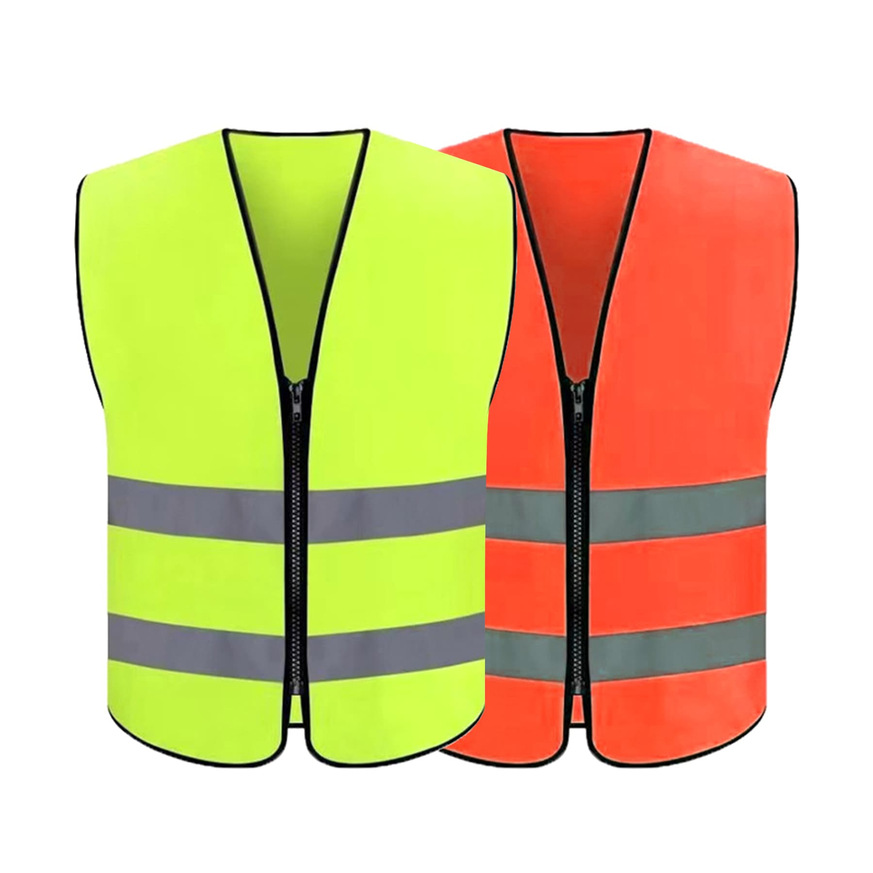 Zipped Reflective Vest
