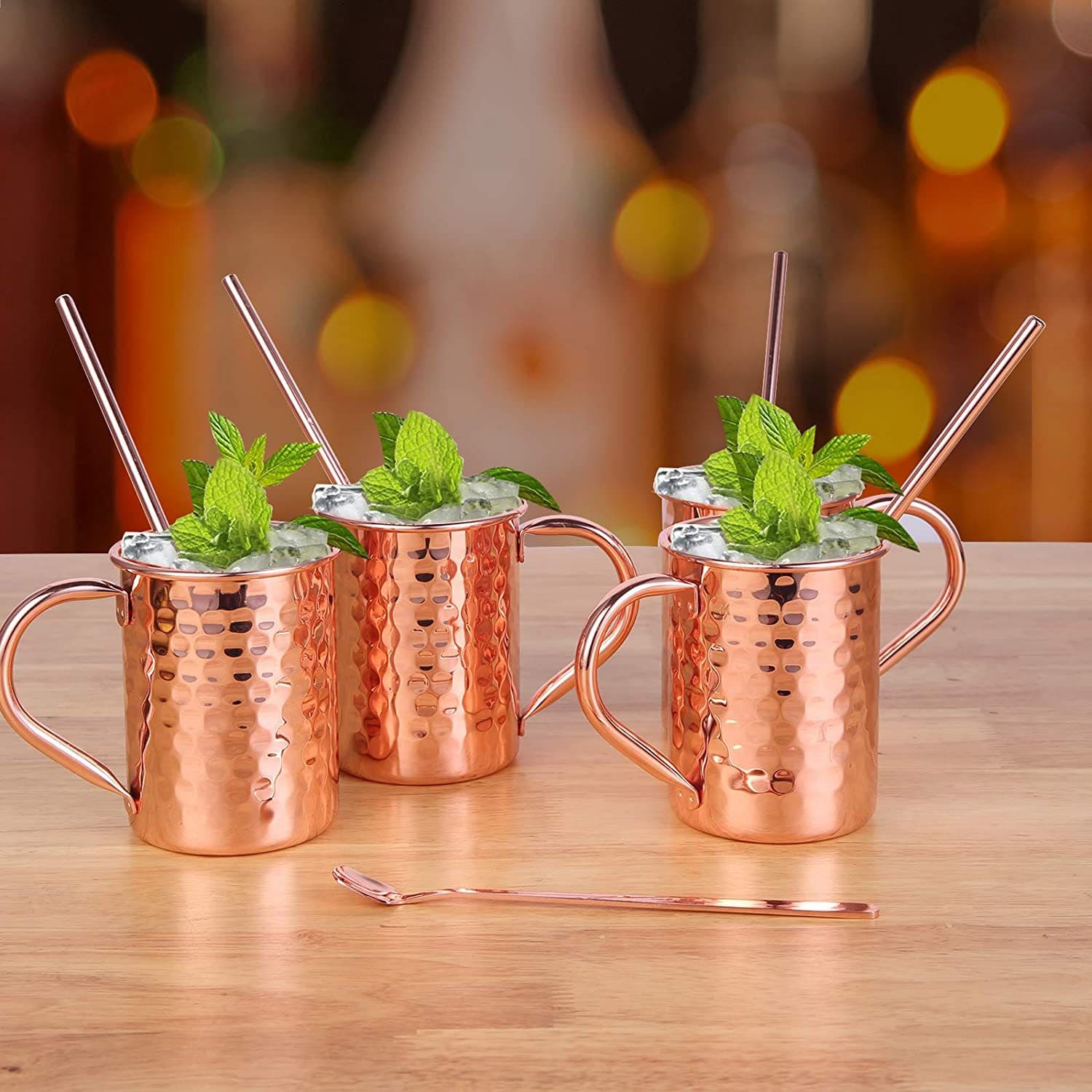 13oz Stylish Durable Pure Copper Plating Moscow Mule Mugs
