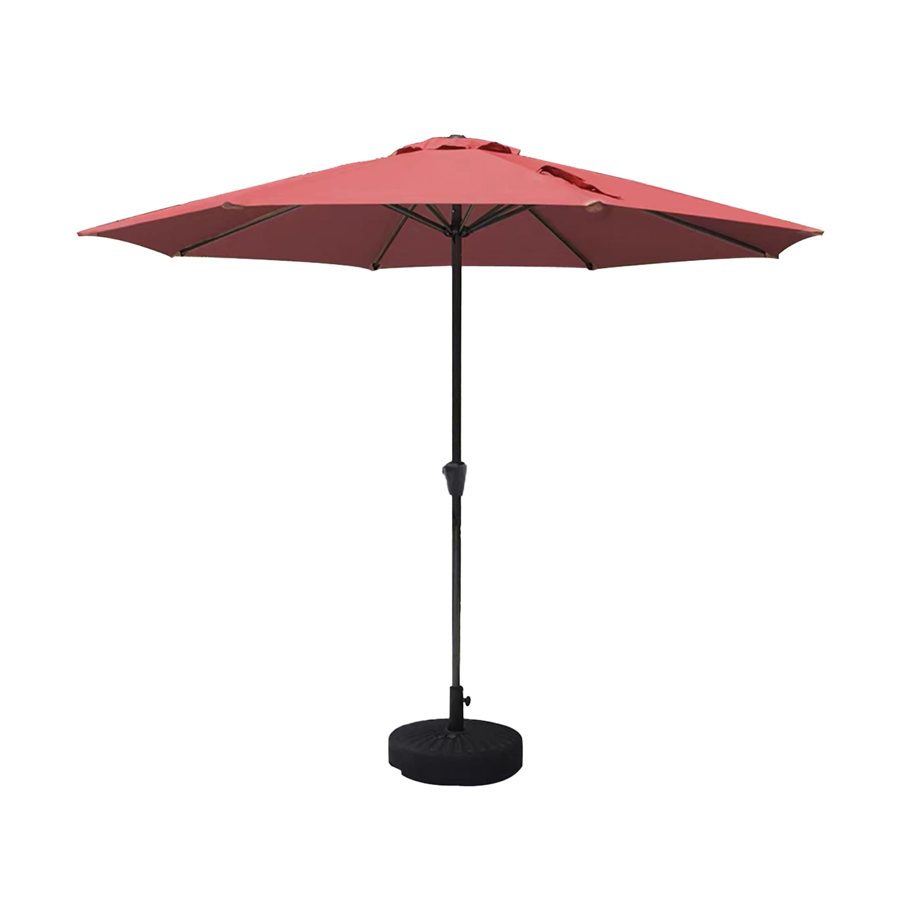 9 Feet Outdoor Metal Central Pillar Umbrella