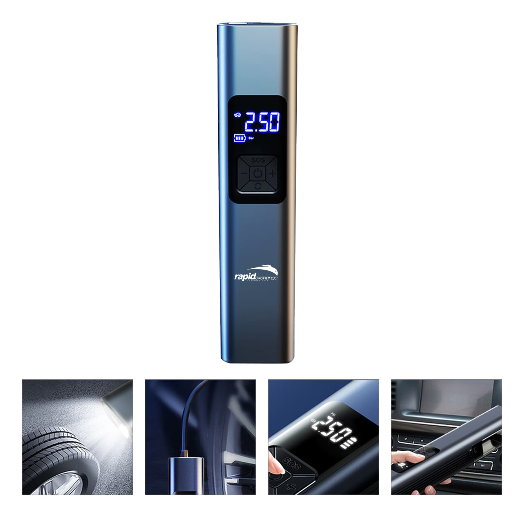 2-in-1 Air Inflator and Vacuum Cleaner