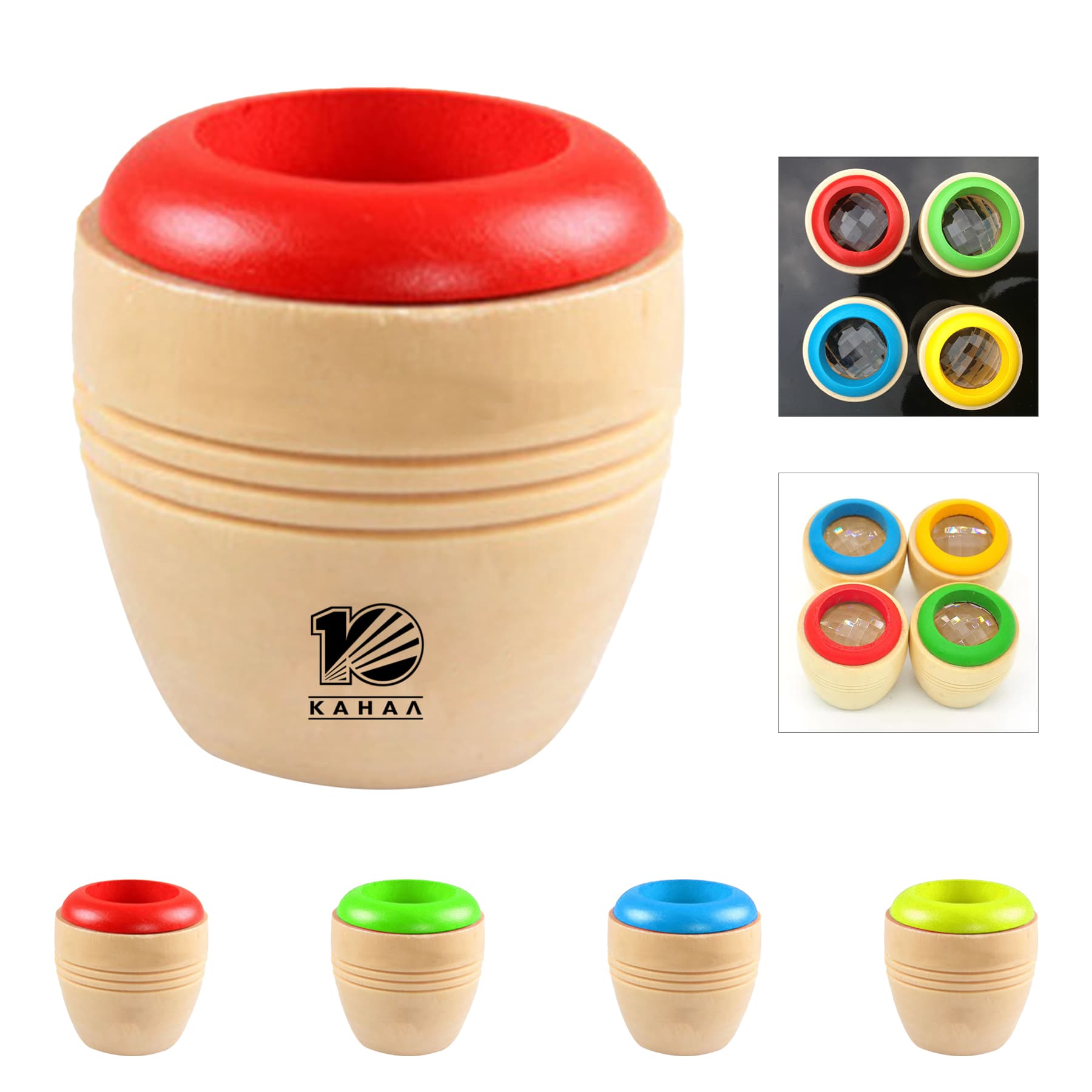 Wooden Kaleidoscope Toy